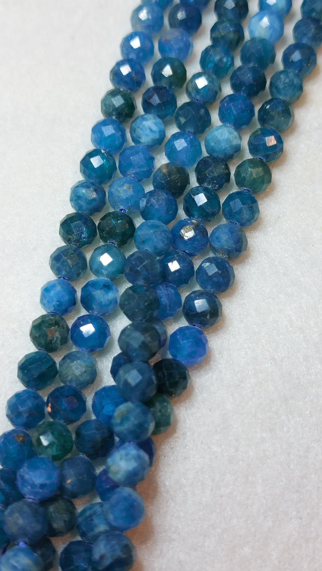 apatite beads 5mm faceted