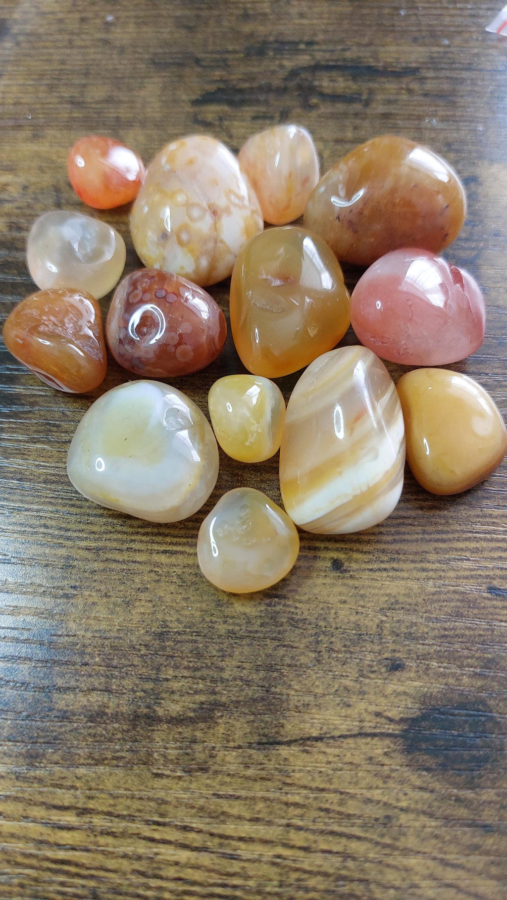 Bags of Tumbled Agate around 120grams
