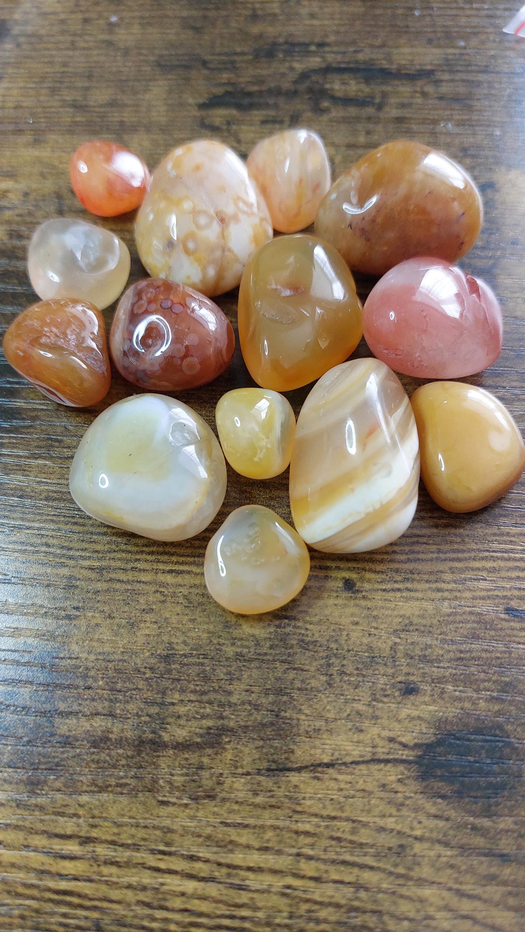 Bags of Tumbled Agate around 120grams