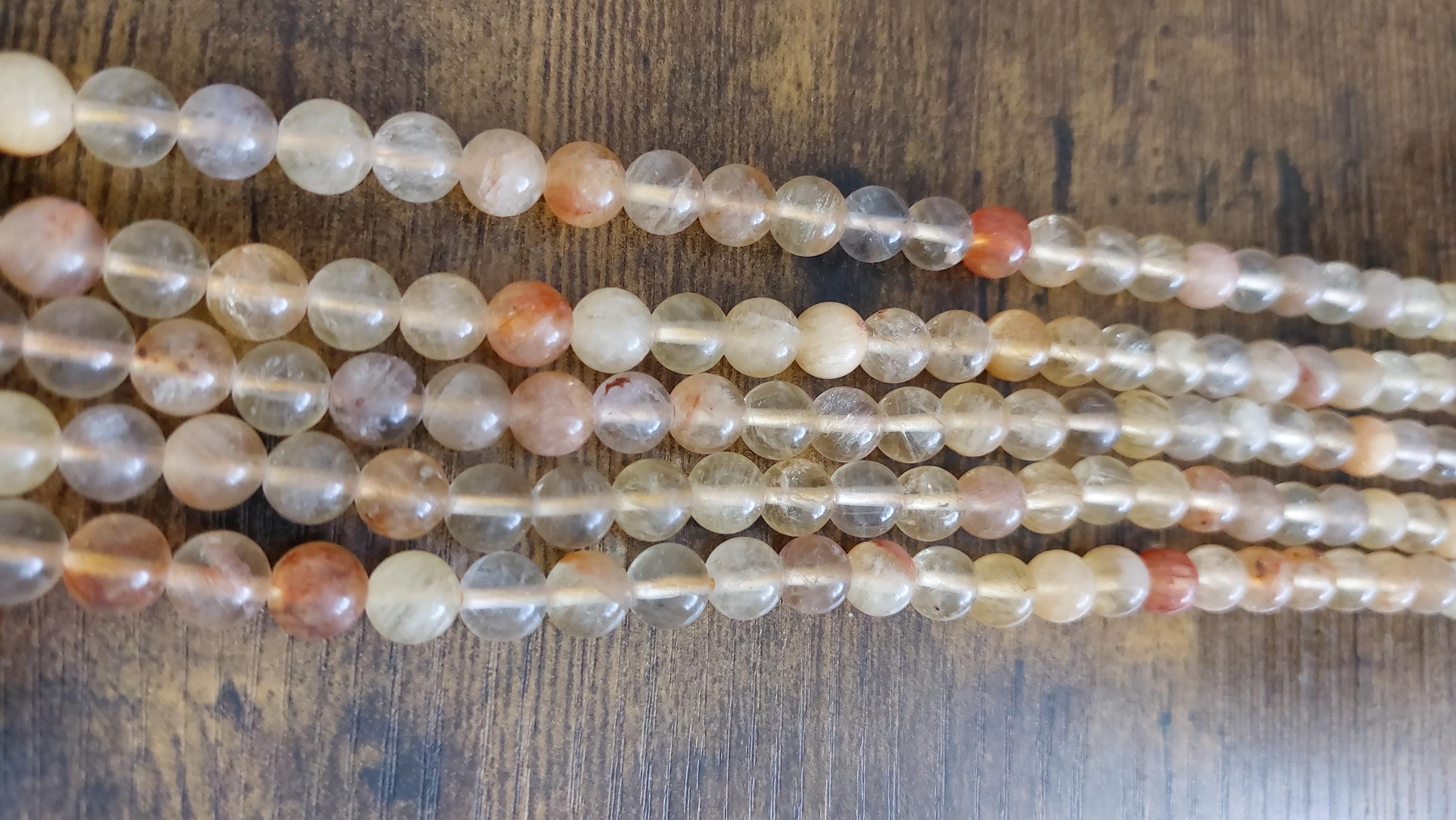 Natural Yellow Fluorite Beads 8mm