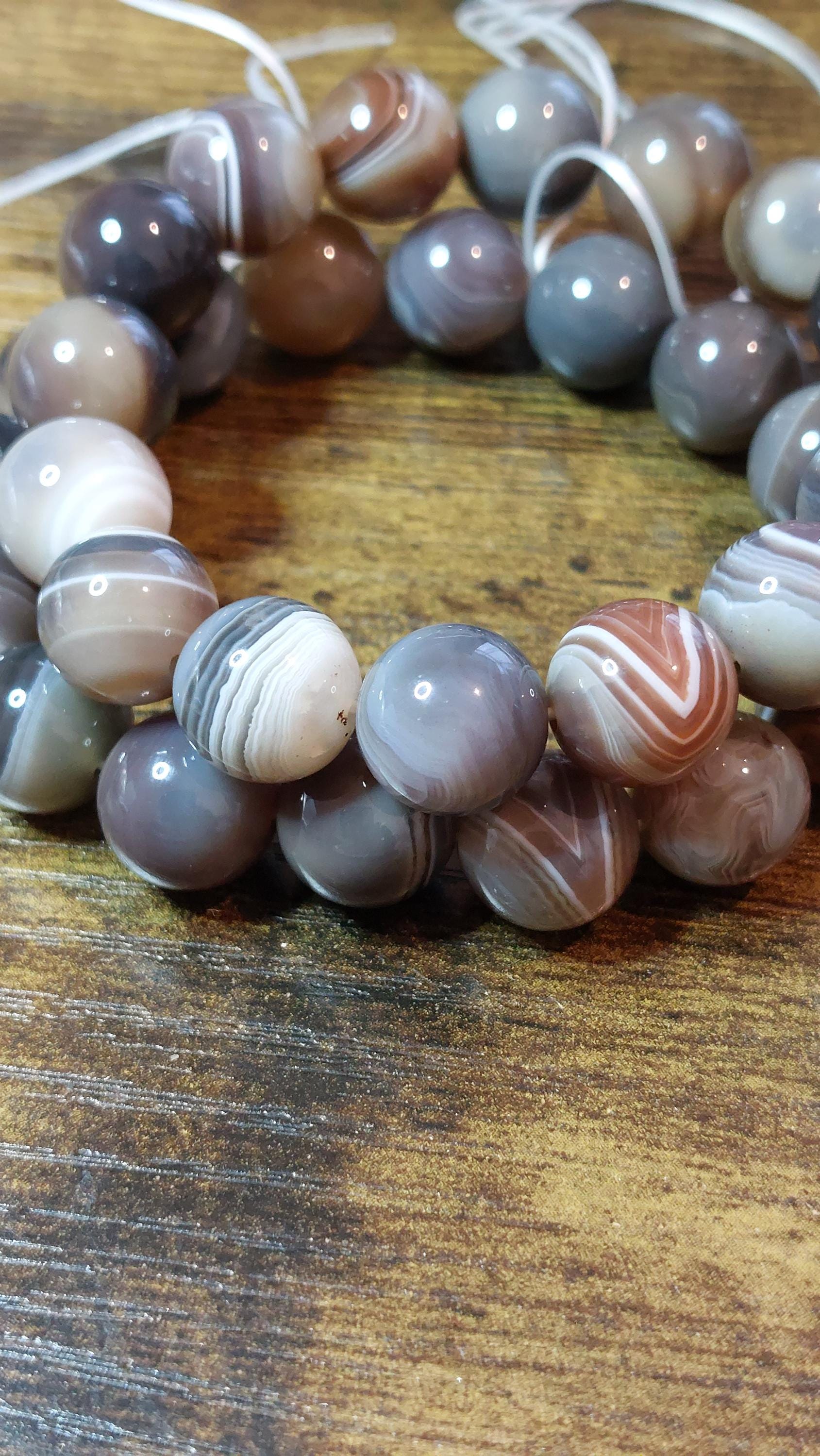Botswana agate bracelet