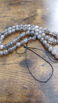 grey moonstone beads 6-7mm