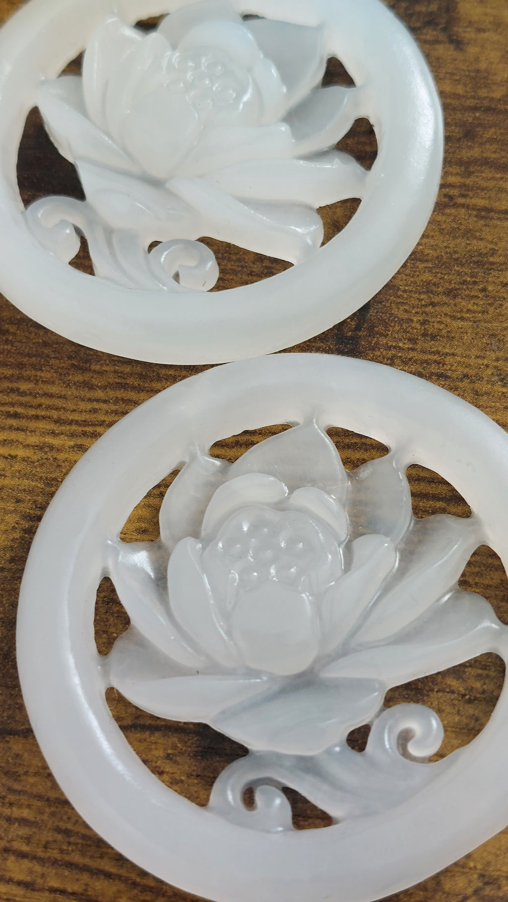 Natural Afgan White Jade Pendant