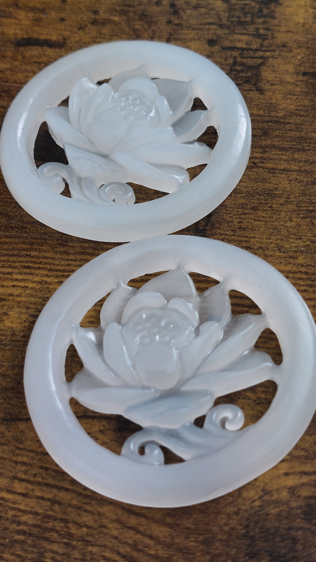 Natural Afgan White Jade Pendant