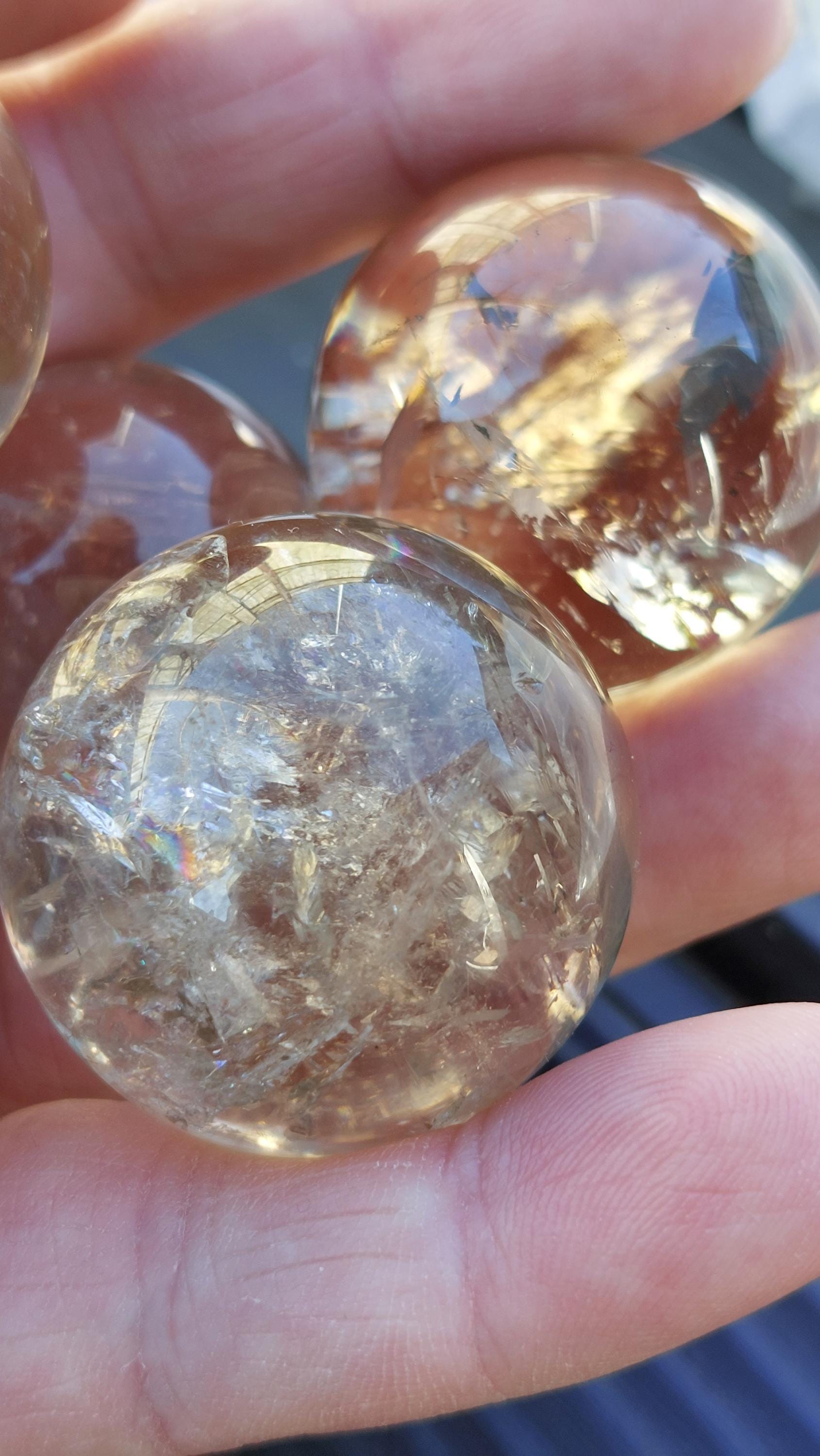 smokey quartz mini sphere
