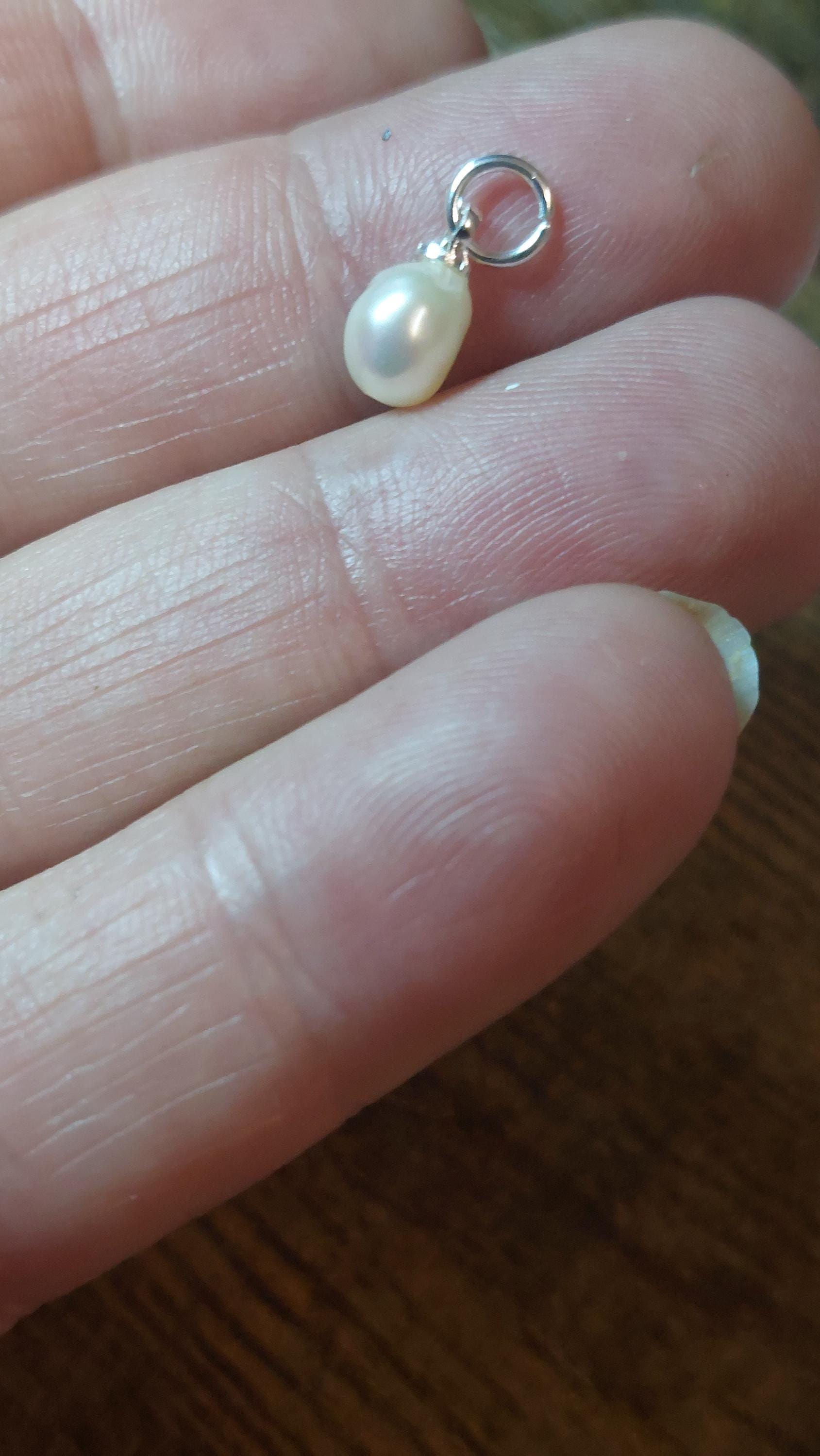Natural Freshwater pearls charms