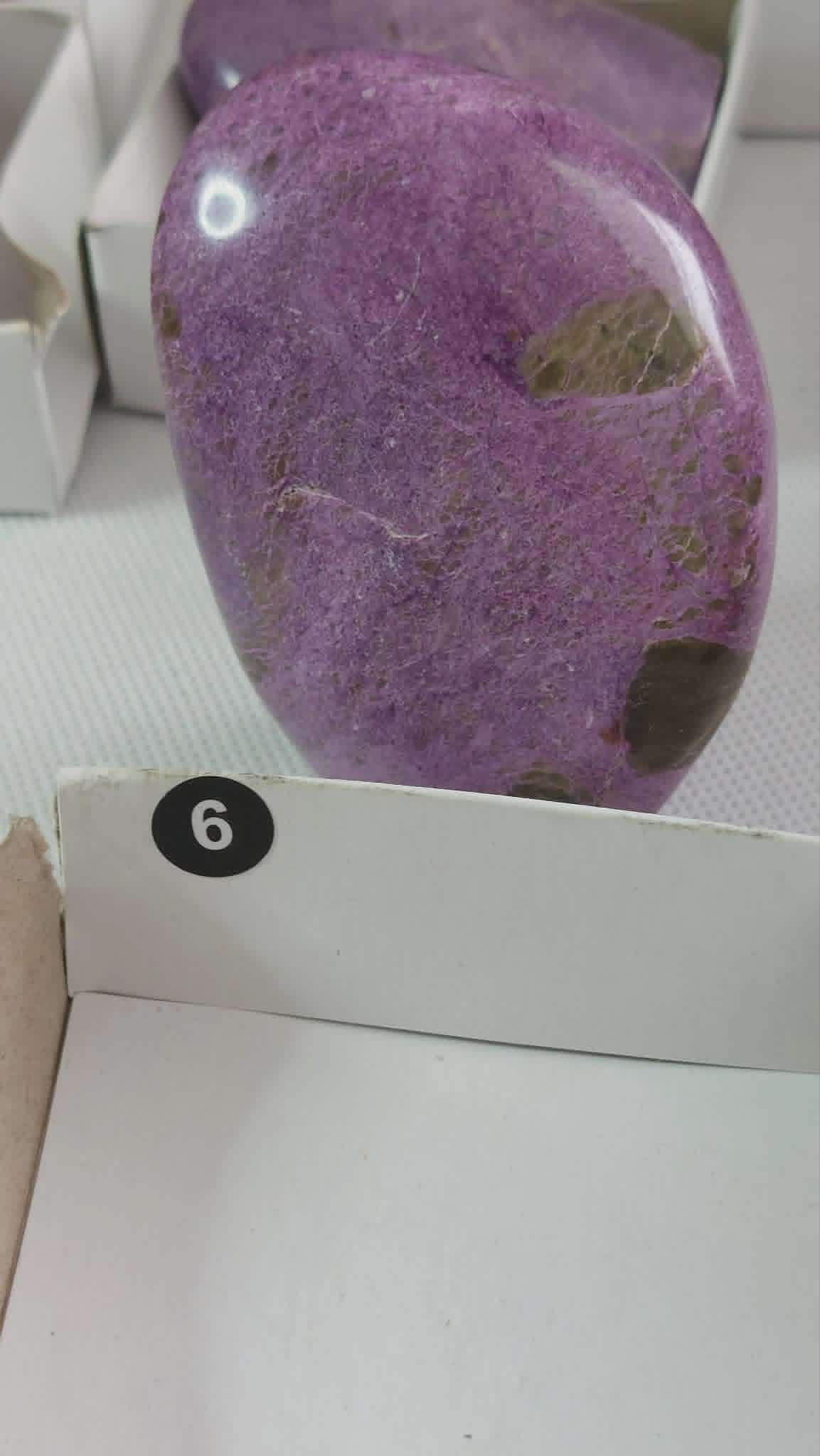 Natural Polished Stichtite Freeform