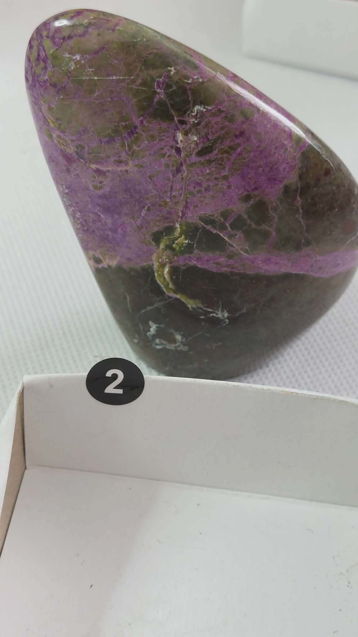 Natural Polished Stichtite Freeform