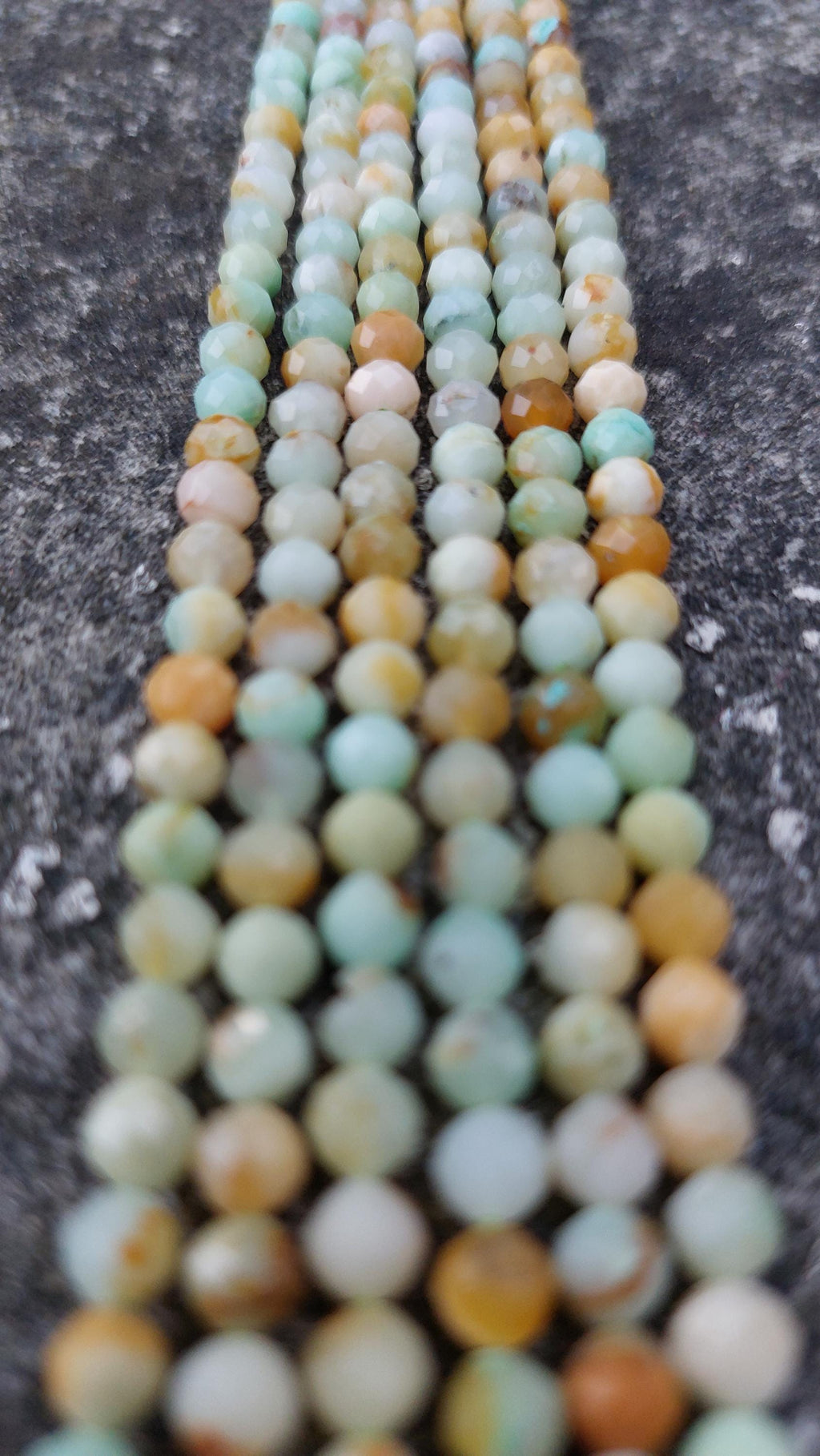 amazonite Faceted beads