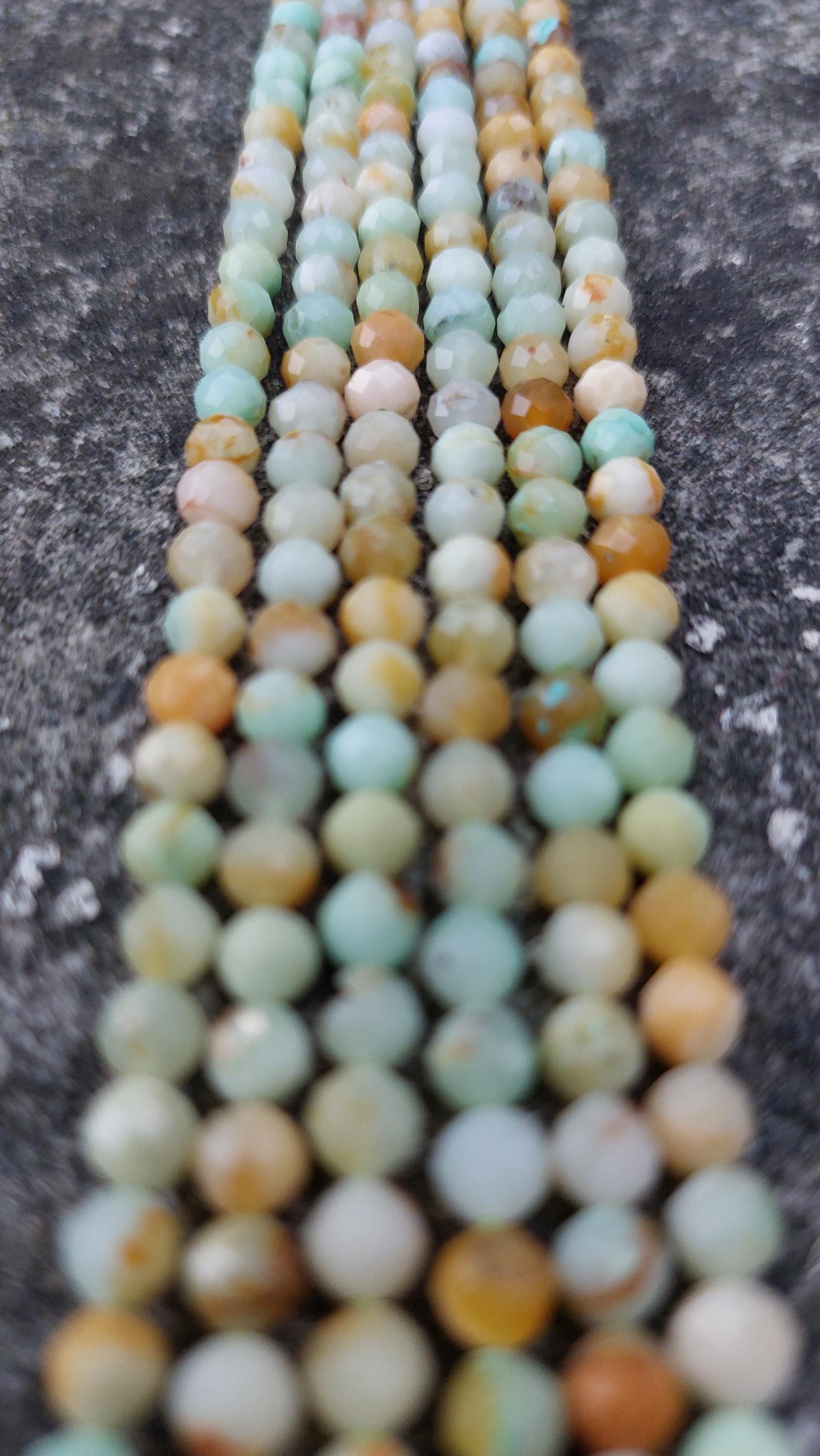 amazonite Faceted beads