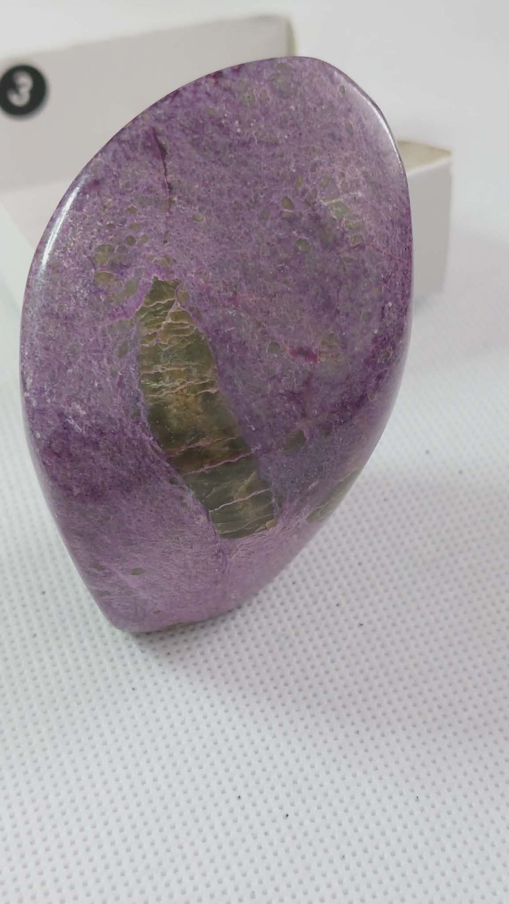 Natural Polished Stichtite Freeform