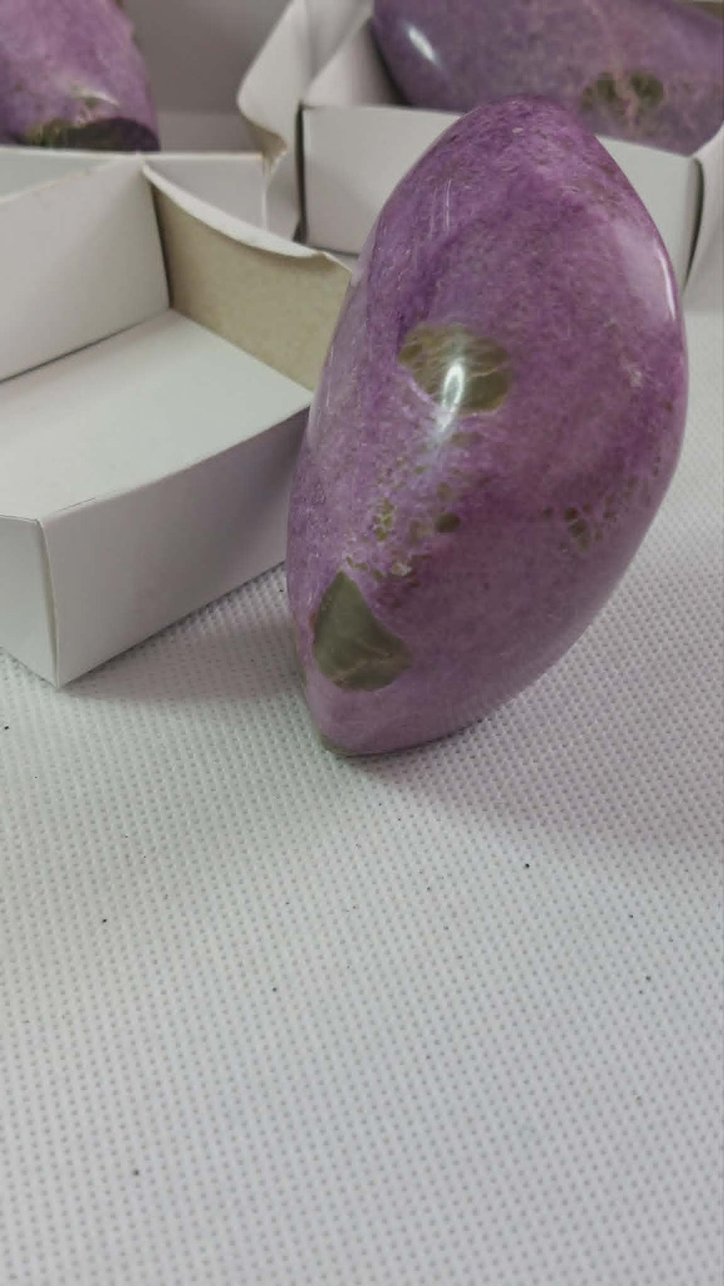 Natural Polished Stichtite Freeform