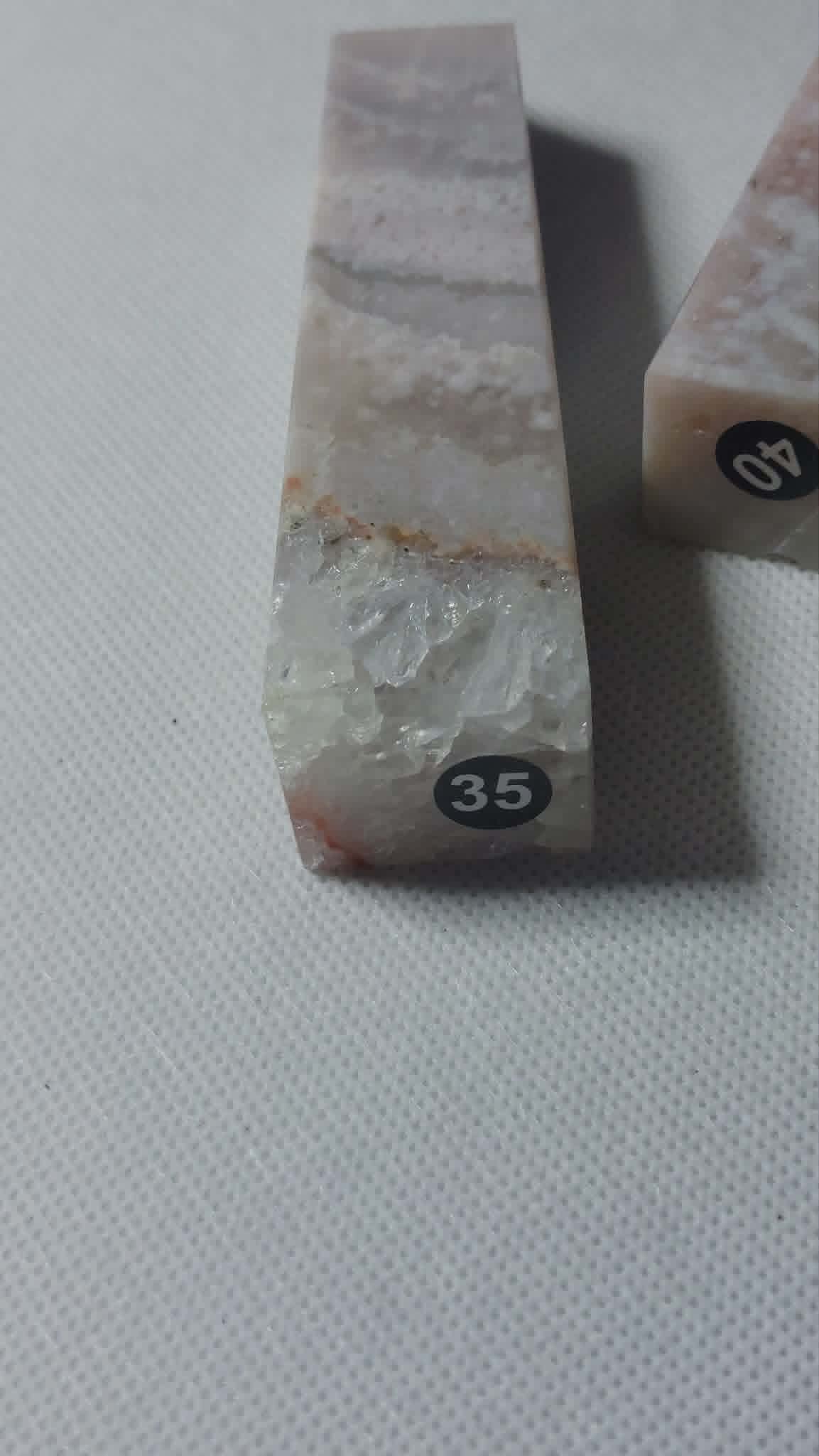 Natural Pink Amethyst Tower