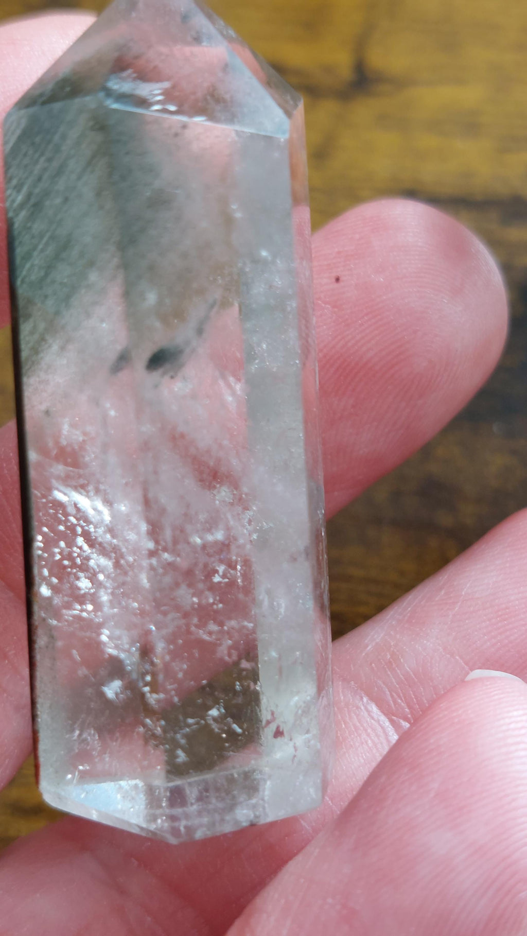 Garden Quartz Points - Lodolite Crystal
