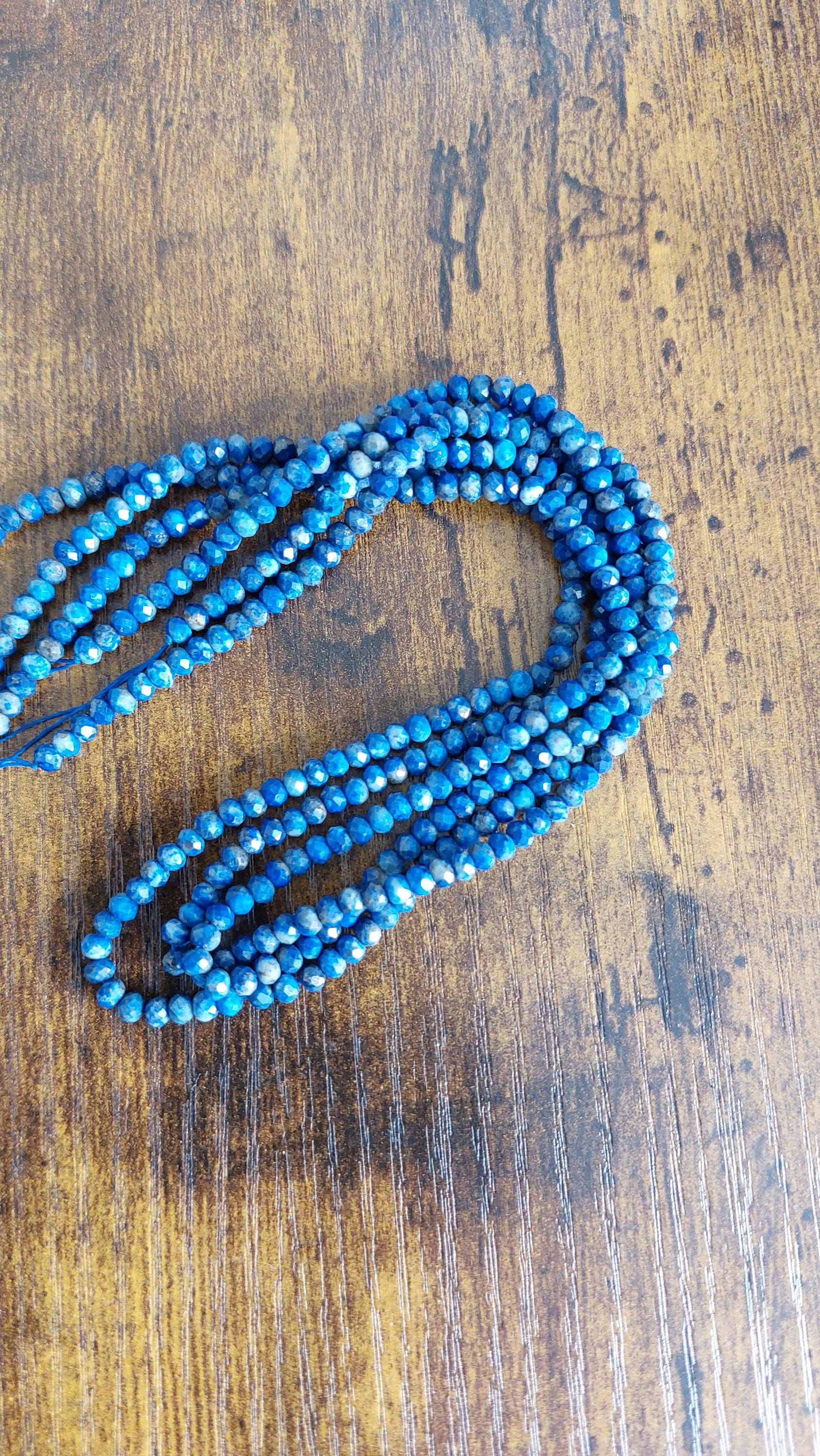 natural lapis Lazuli beads 4x3mm