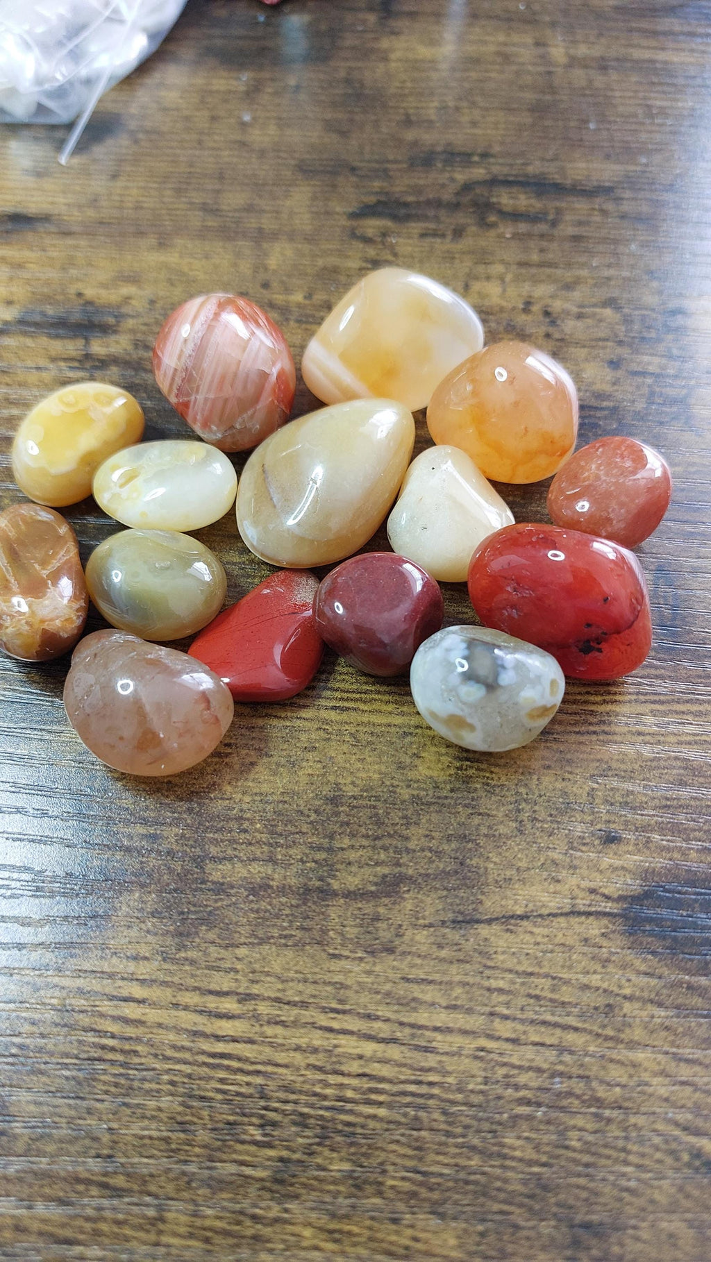 Bags of Tumbled Agate around 120grams