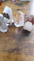 Garden Quartz Points - Lodolite Crystal