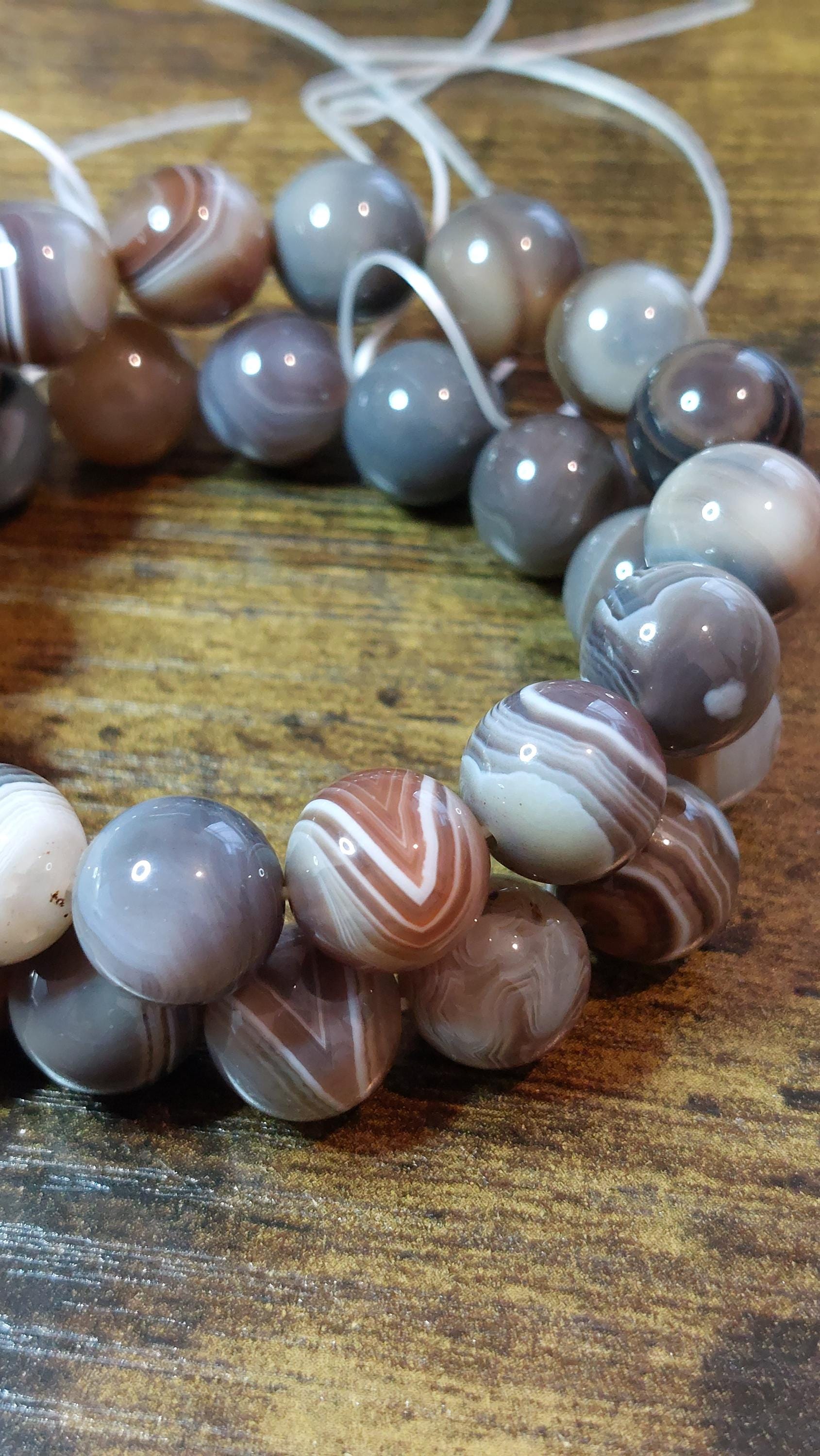 Botswana agate bracelet