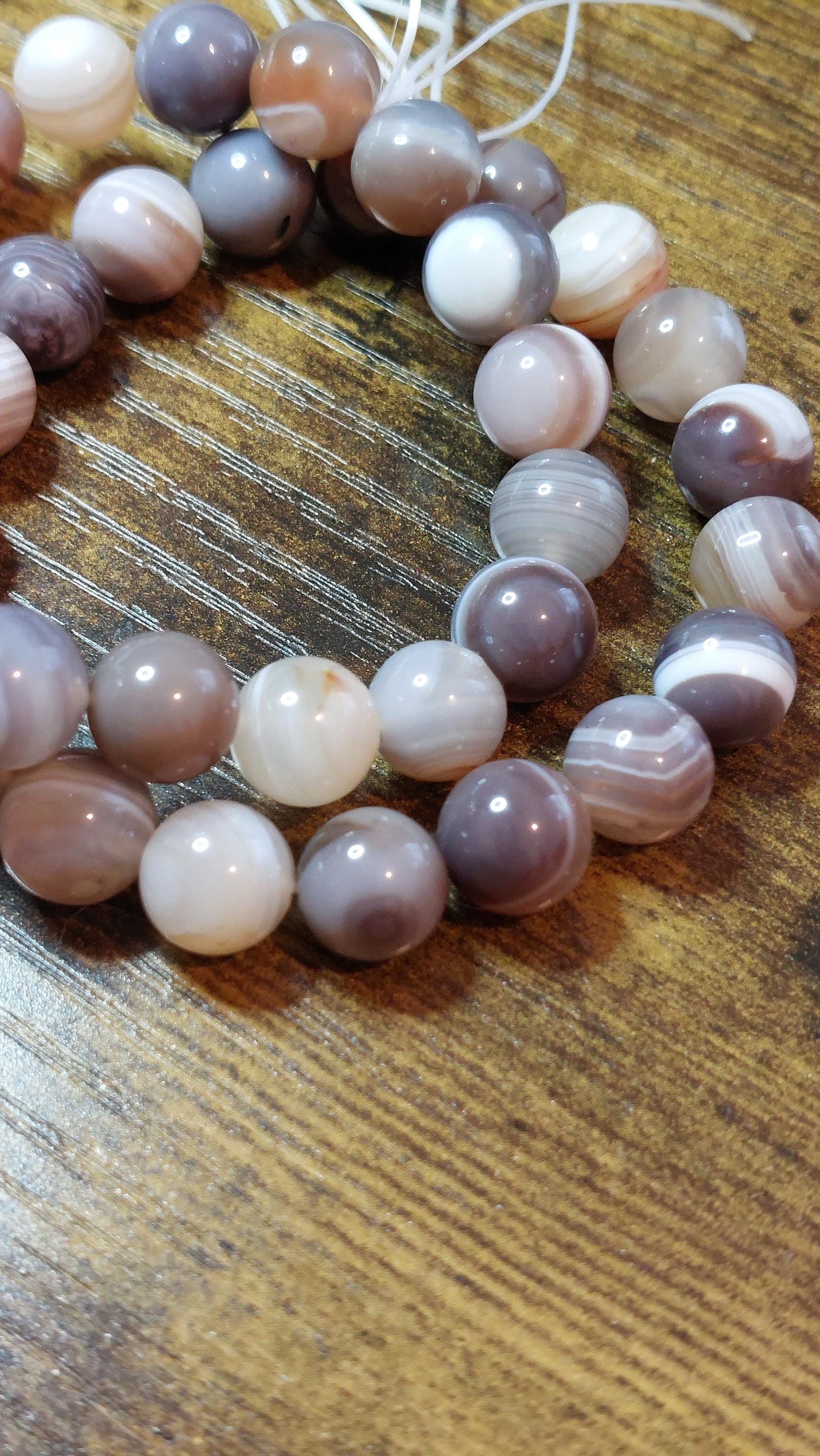 Botswana agate bracelet