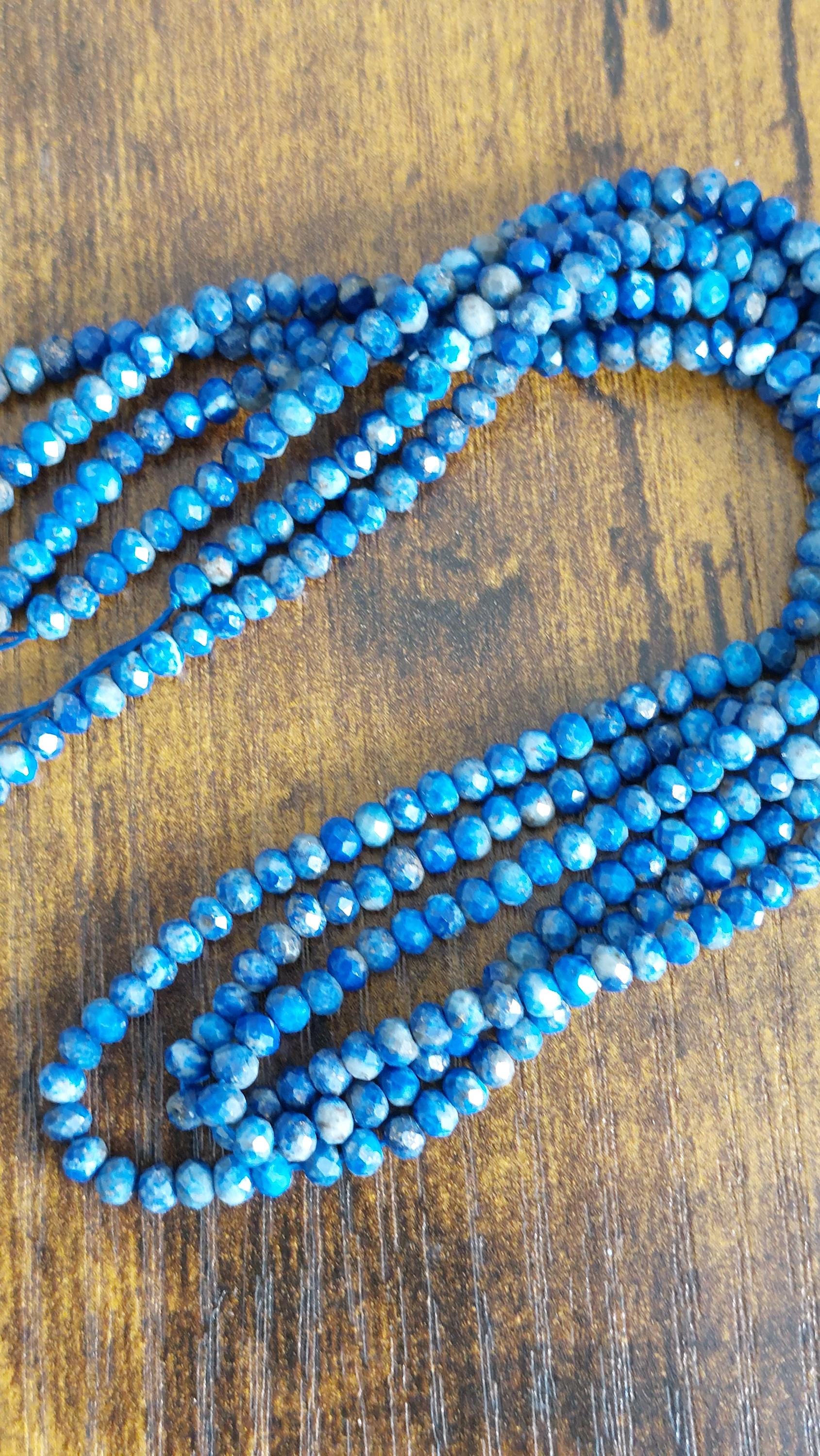 natural lapis Lazuli beads 4x3mm