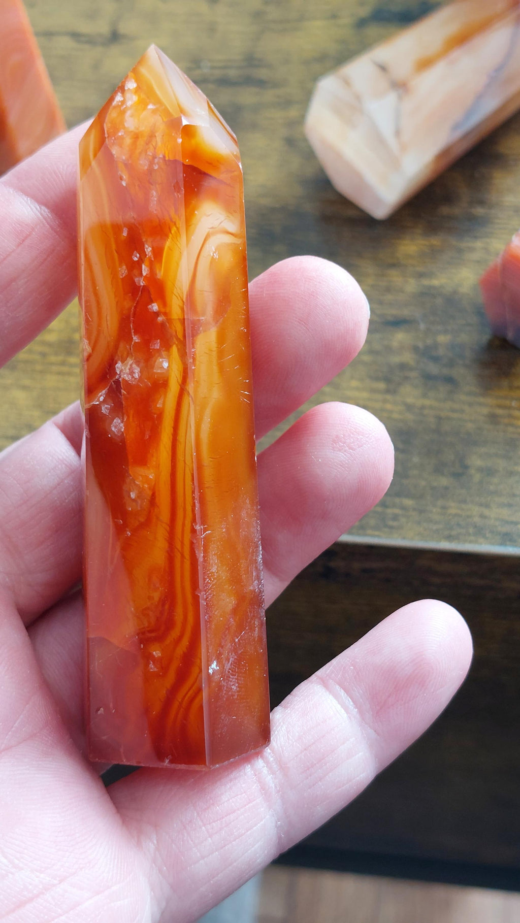 red agate tower