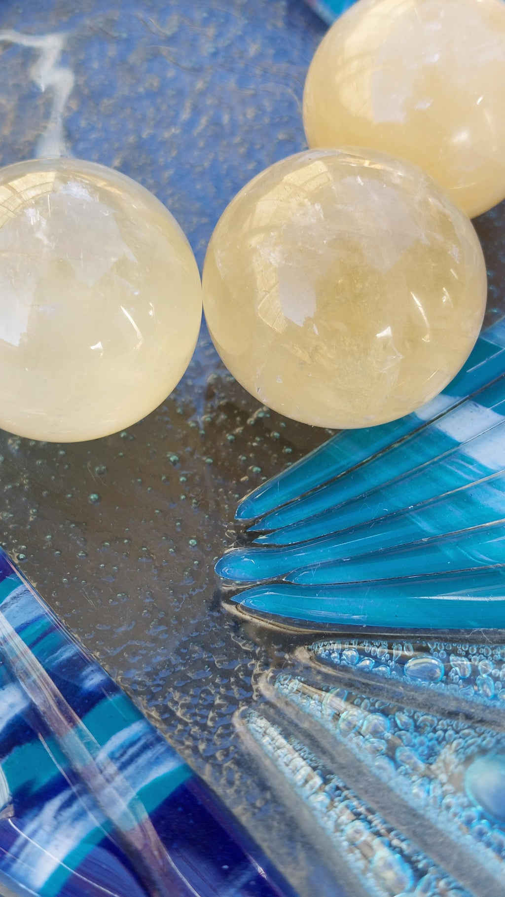 Calcite mini sphere 30mm