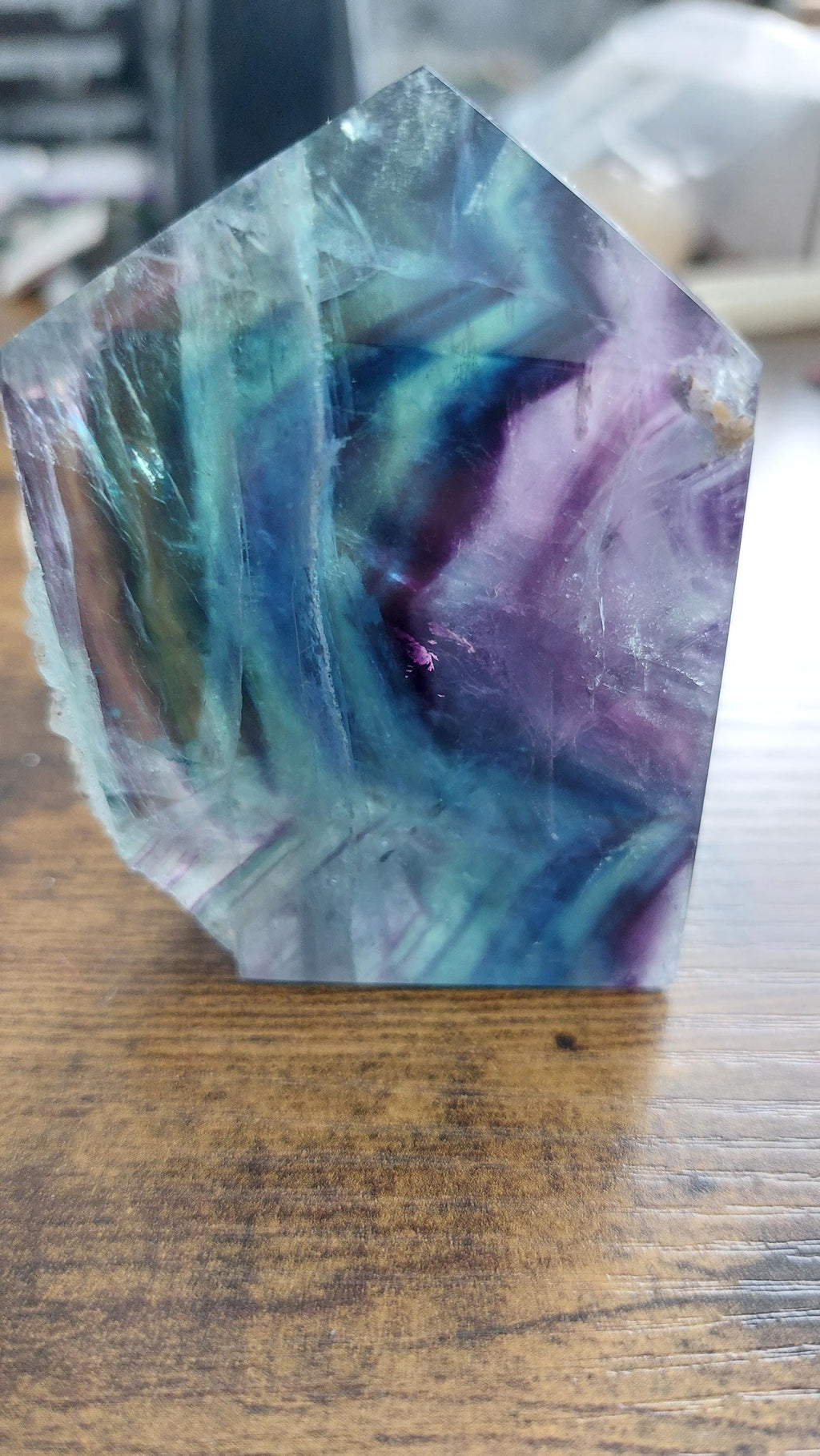 fluorite pointed form