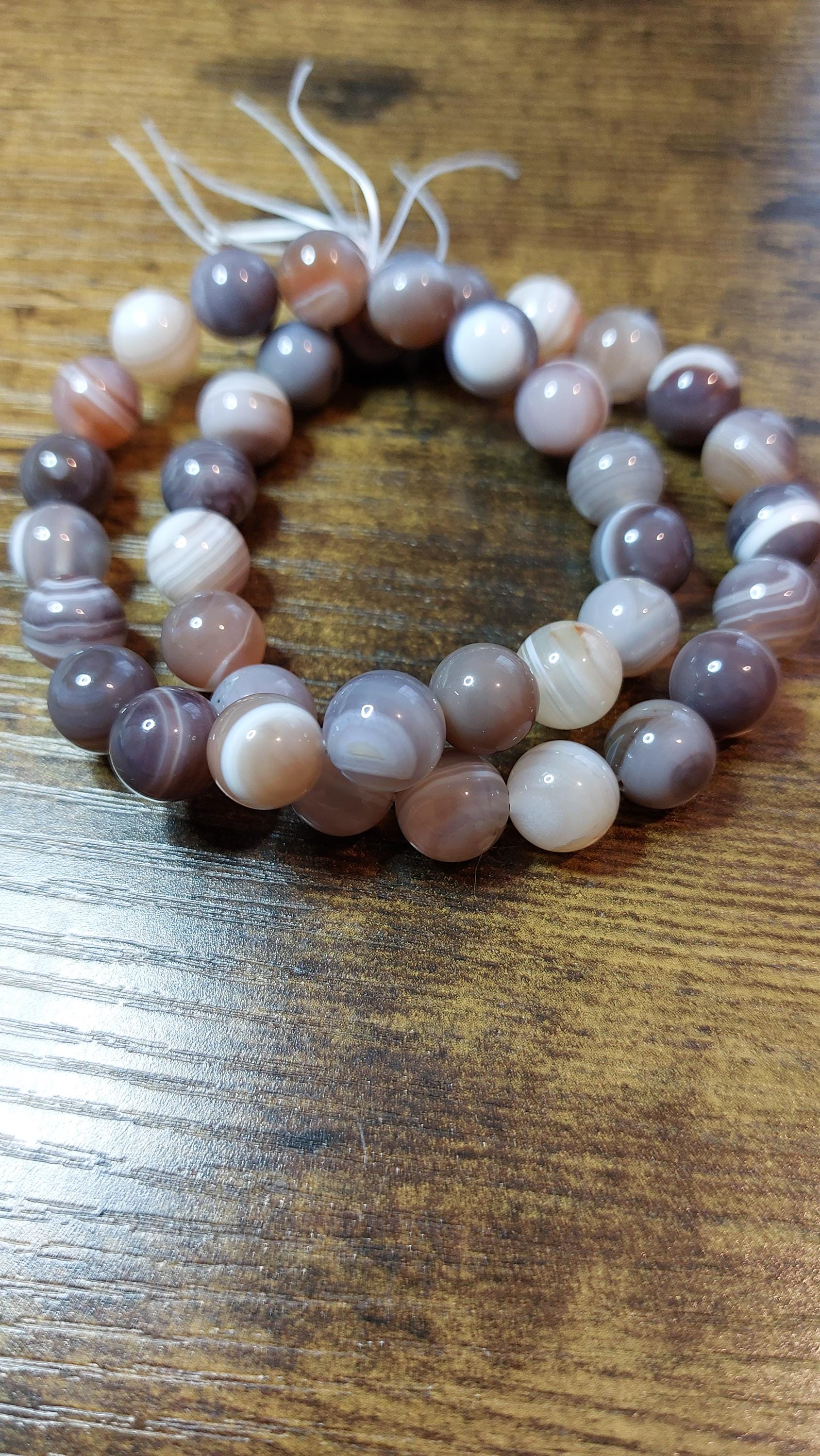 Botswana agate bracelet
