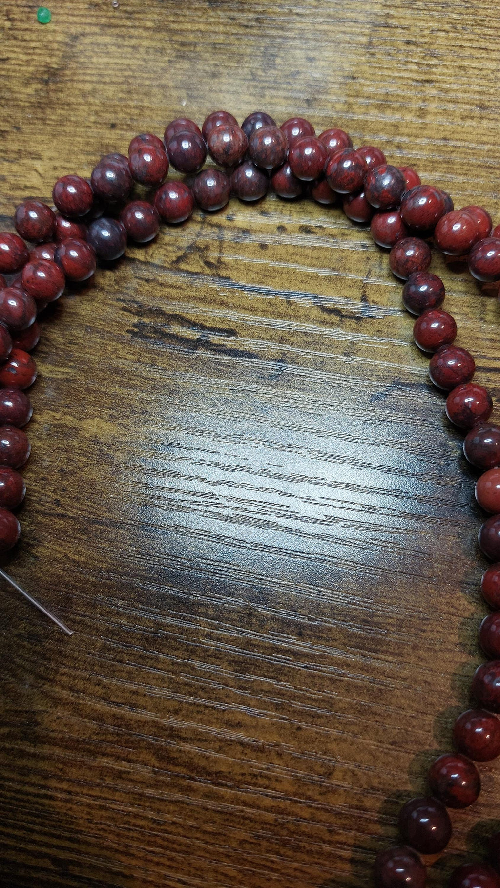 Natural Brecciated Jasper Beads 8mm