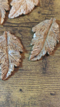 Natural Picture Jasper Leaf Pendant 41mm