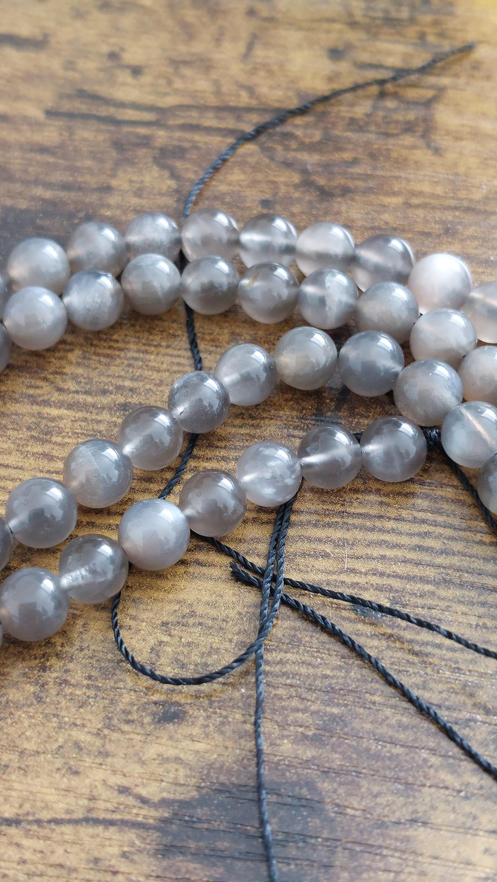 grey moonstone beads 6-7mm