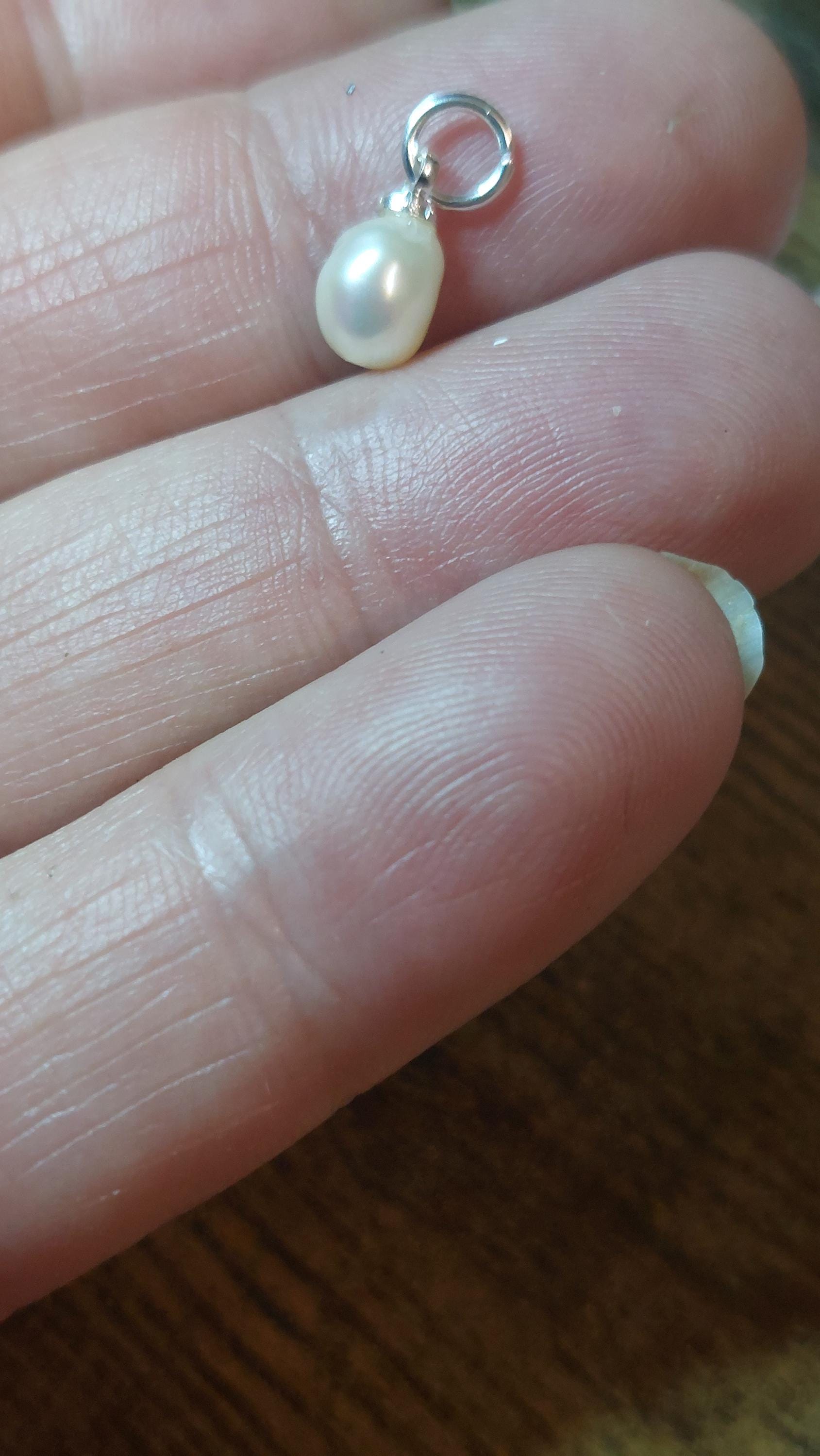 Natural Freshwater pearls charms