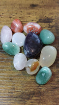 Mix tumbled gemstone