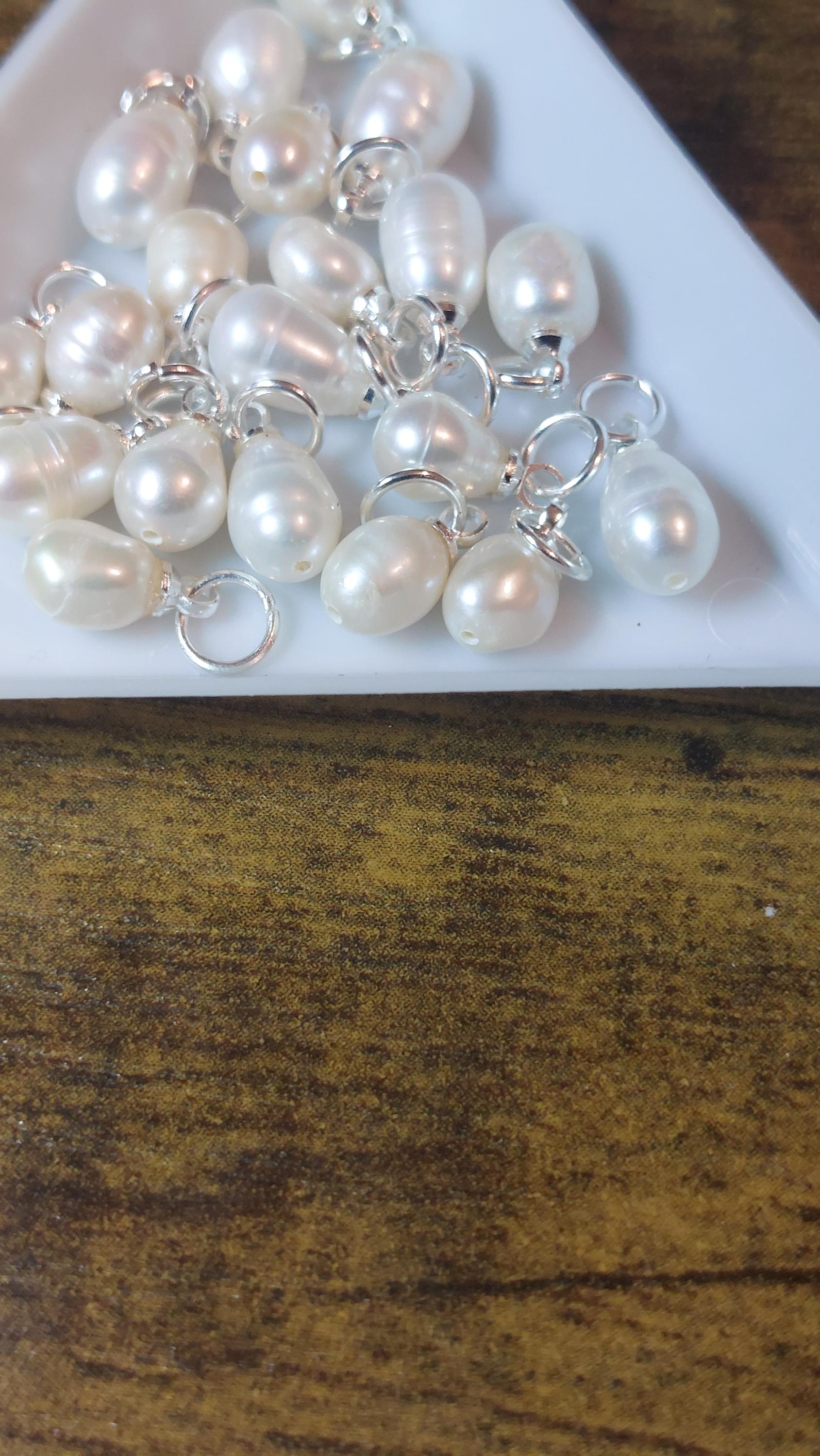 Natural Freshwater pearls charms