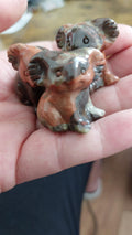 Small polychrome Jasper koala