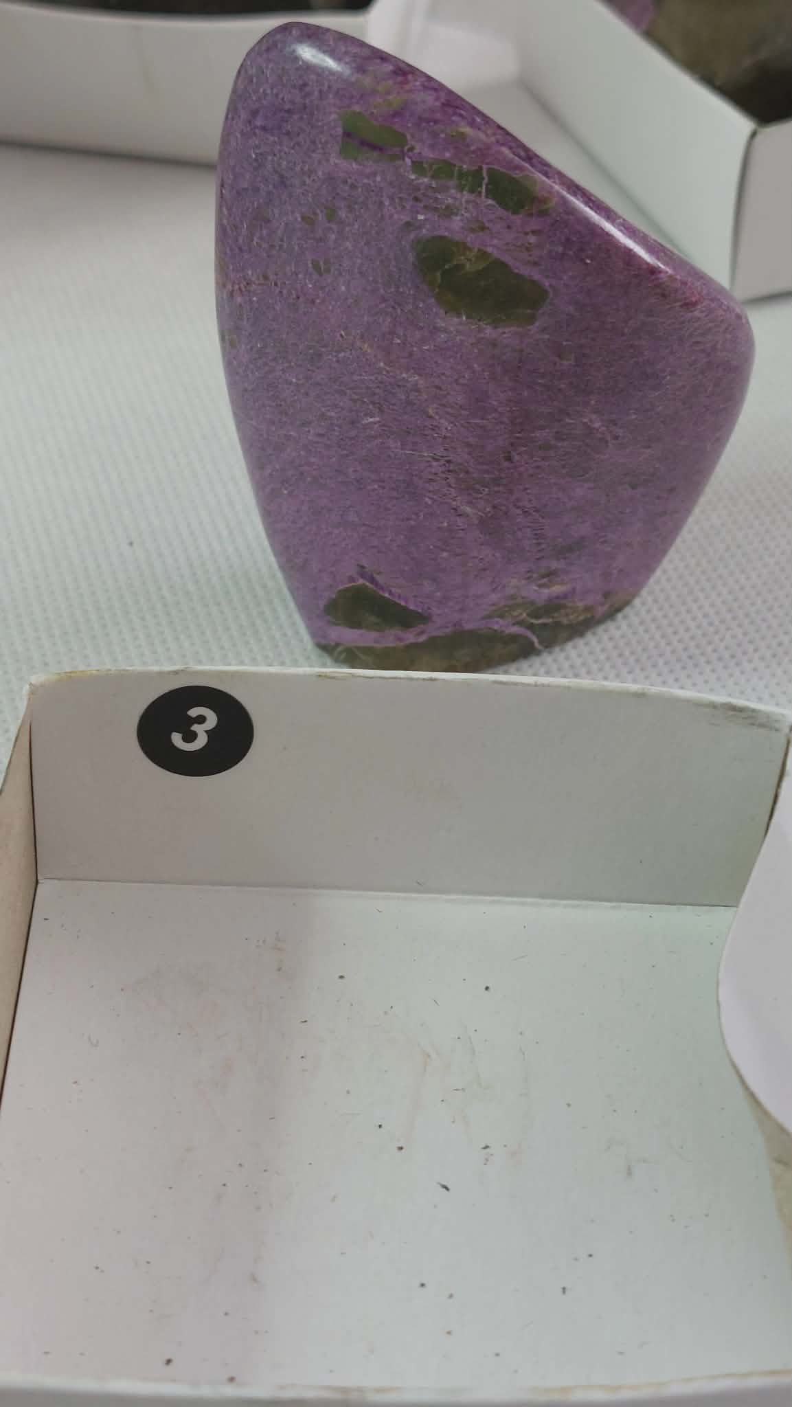 Natural Polished Stichtite Freeform