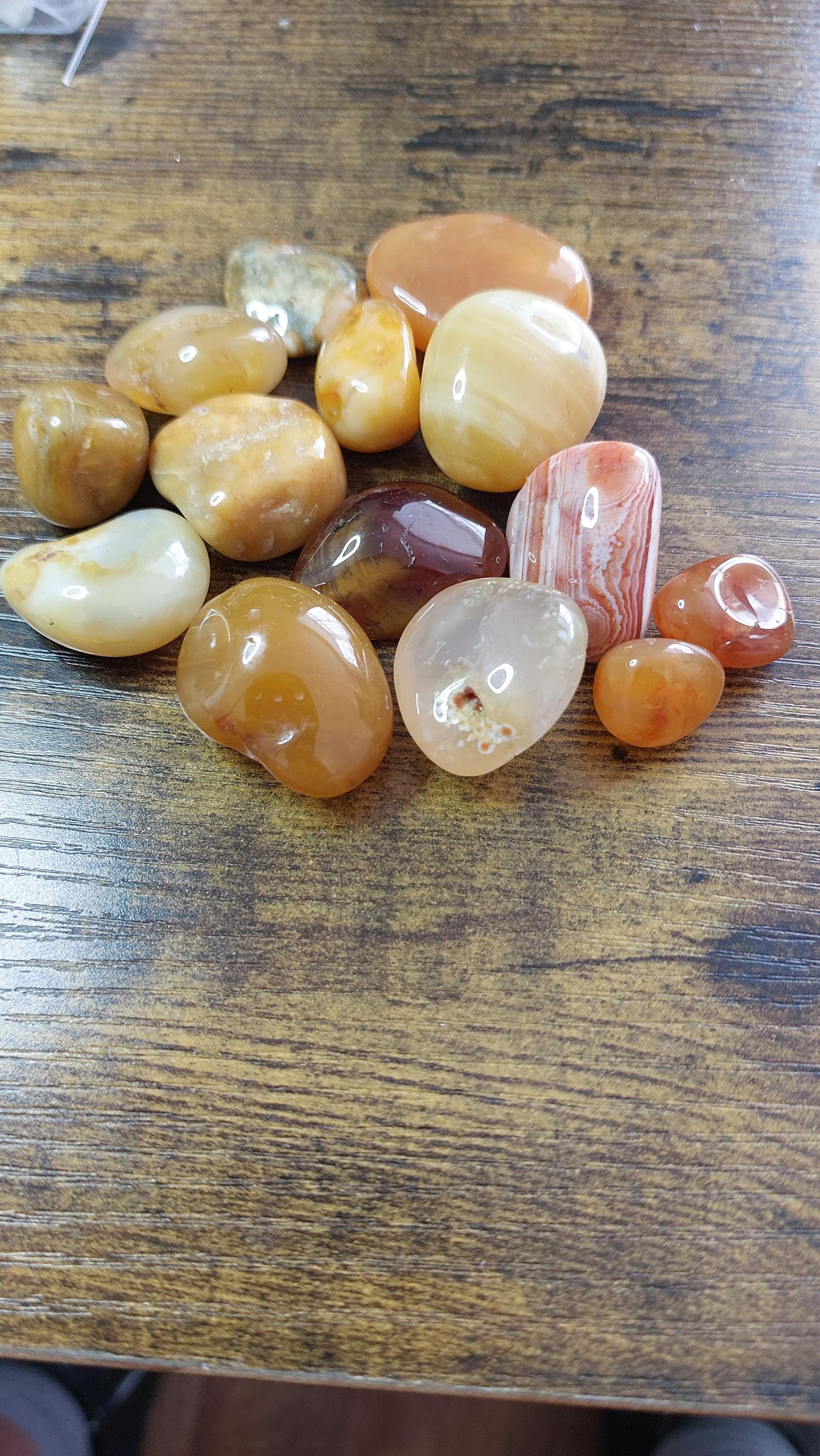 Bags of Tumbled Agate around 120grams