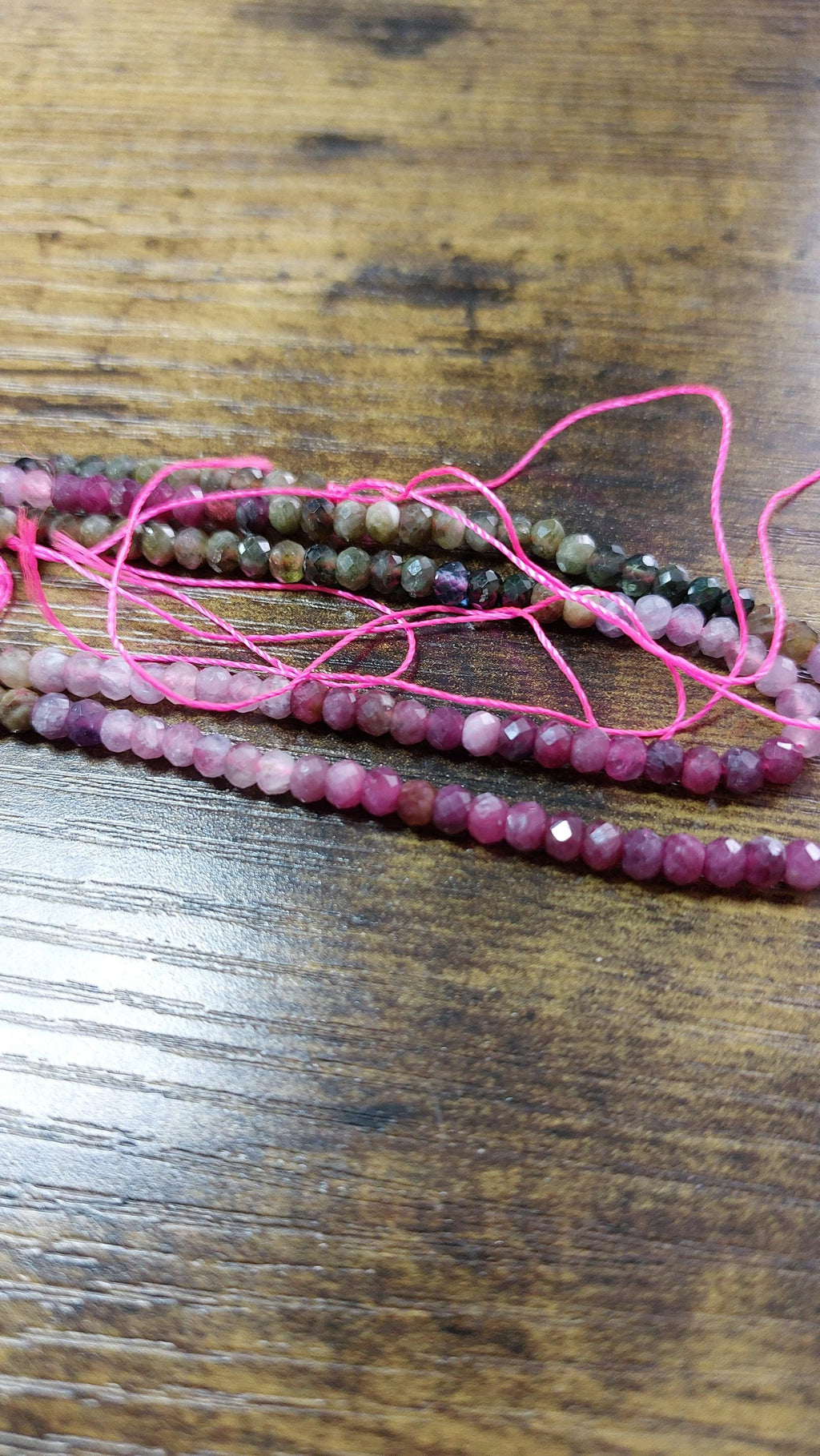 natural tourmaline beads rondelle