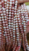natural rhodonite beads Faceted 4mm