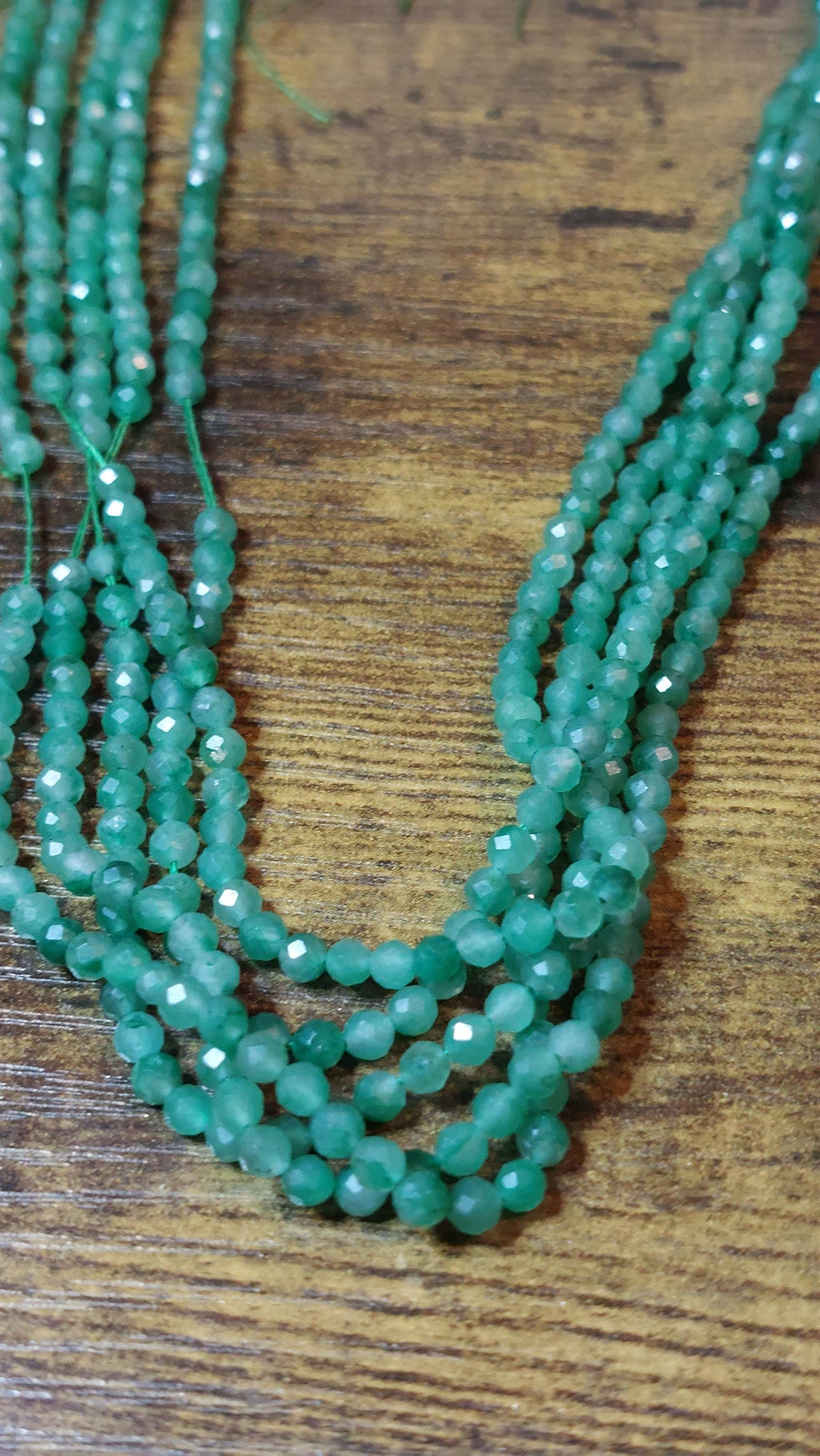 Natural African Jade Faceted round