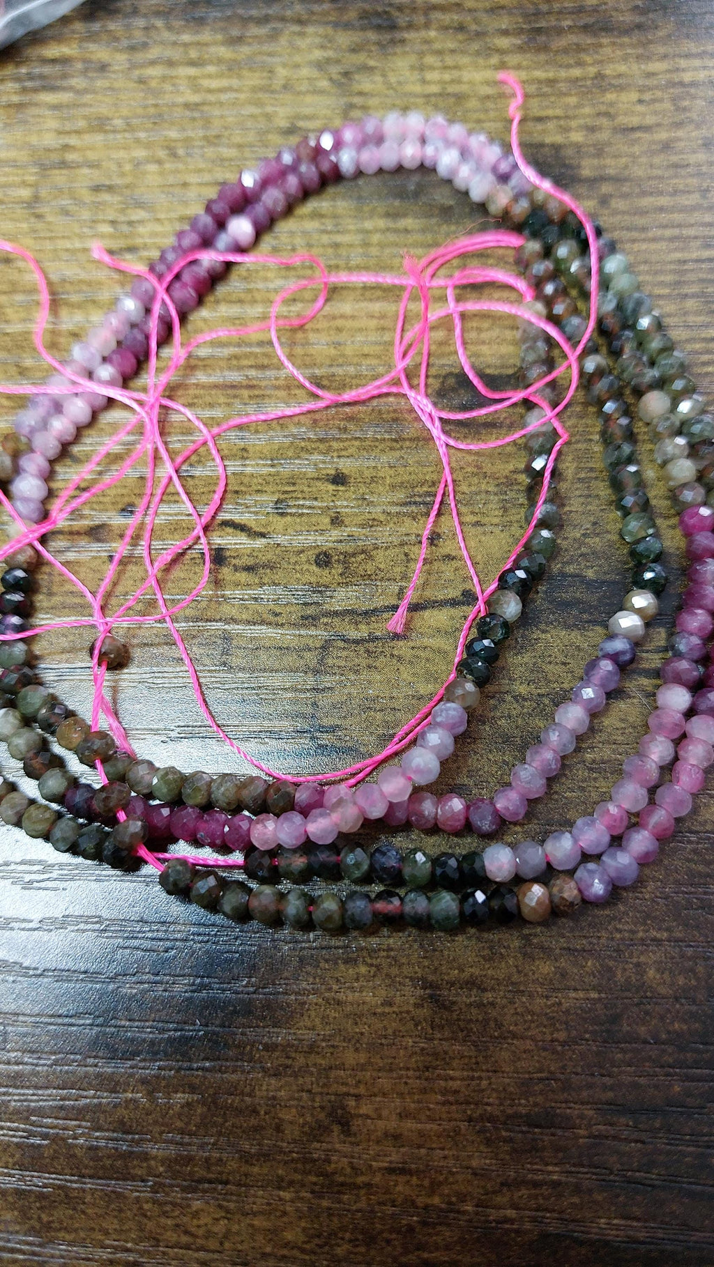 natural tourmaline beads rondelle