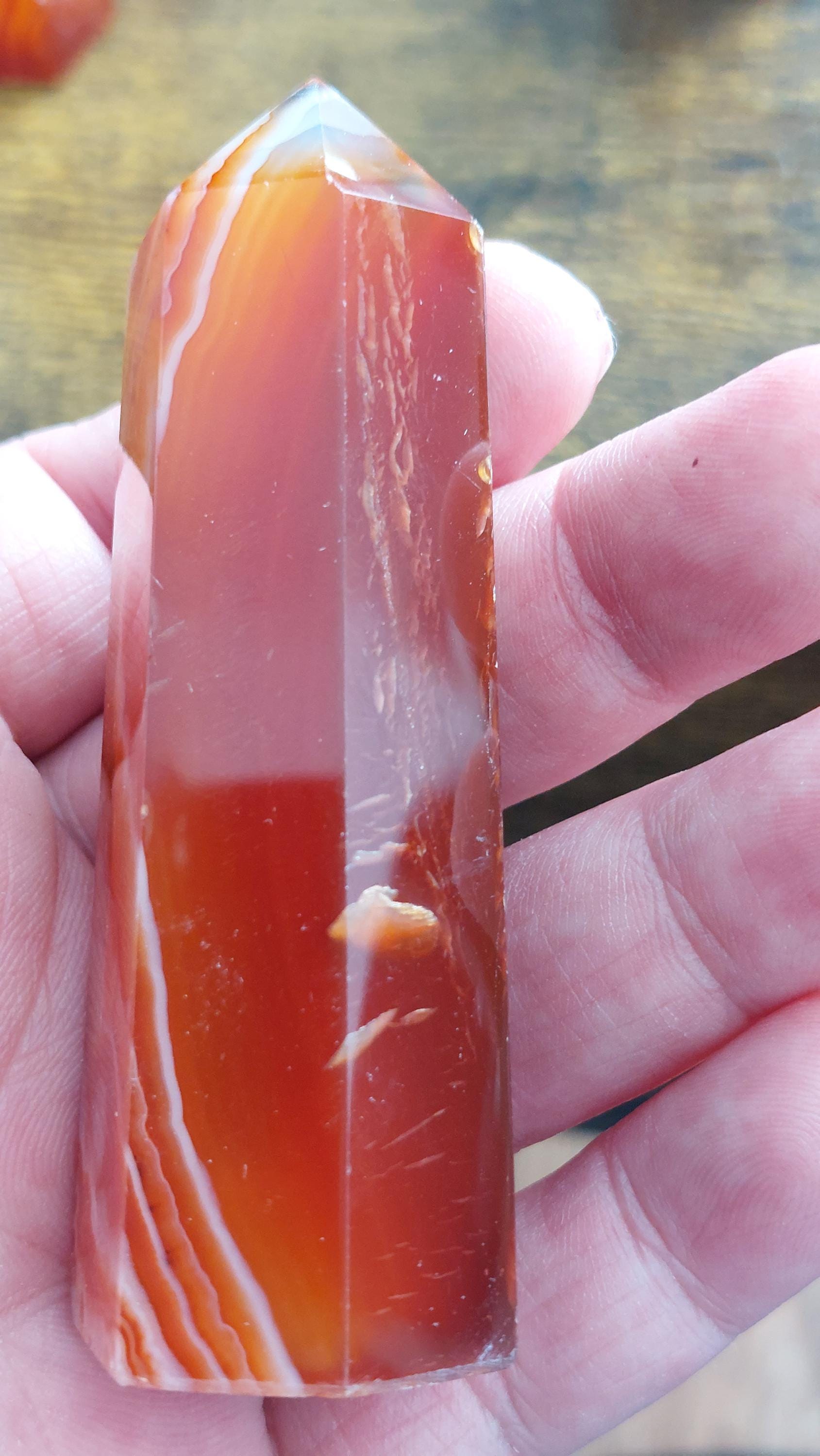red agate tower