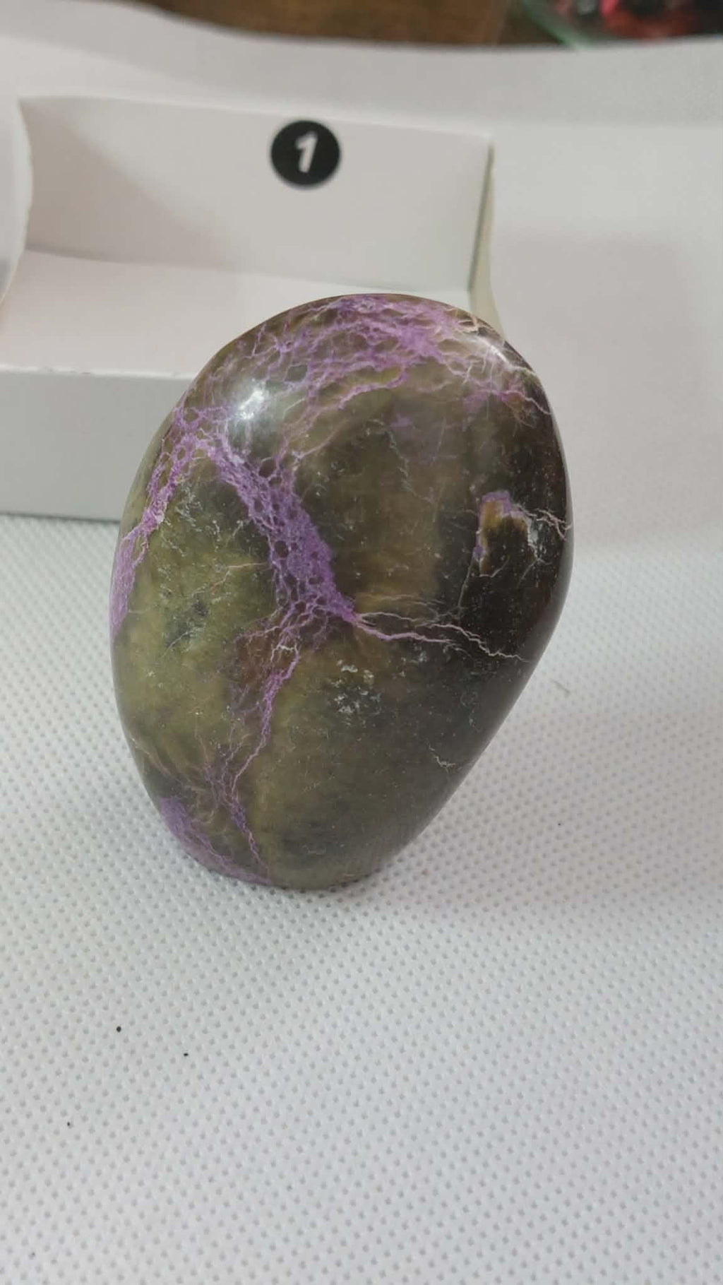 Natural Polished Stichtite Freeform