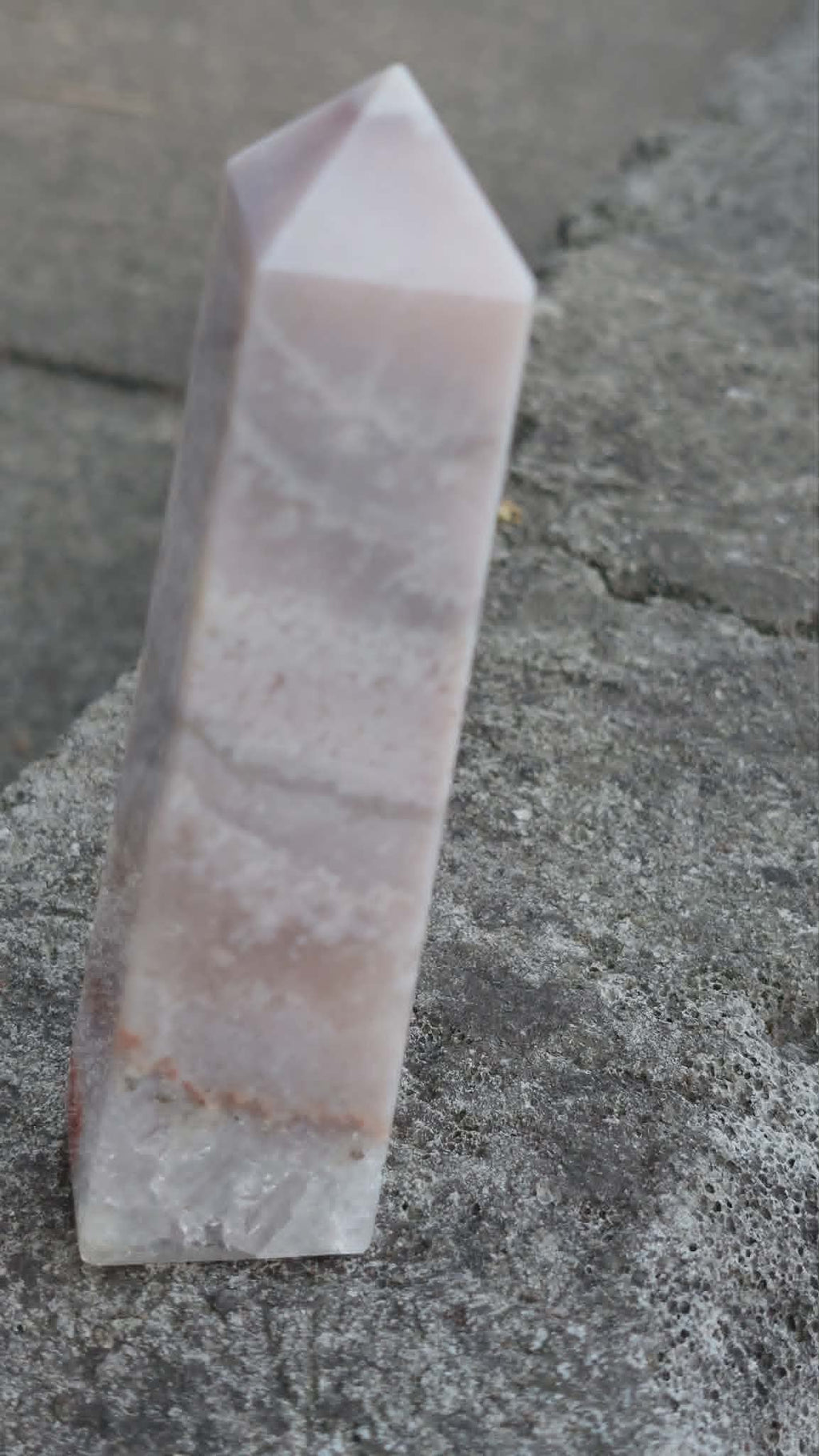 Natural Pink Amethyst Tower