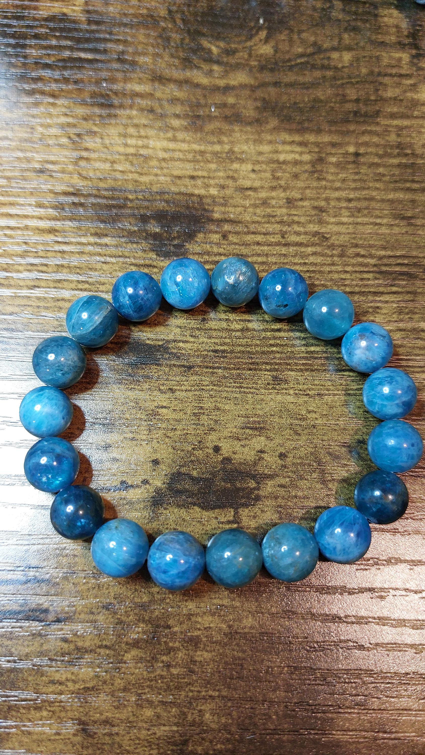 natural apatite bracelet
