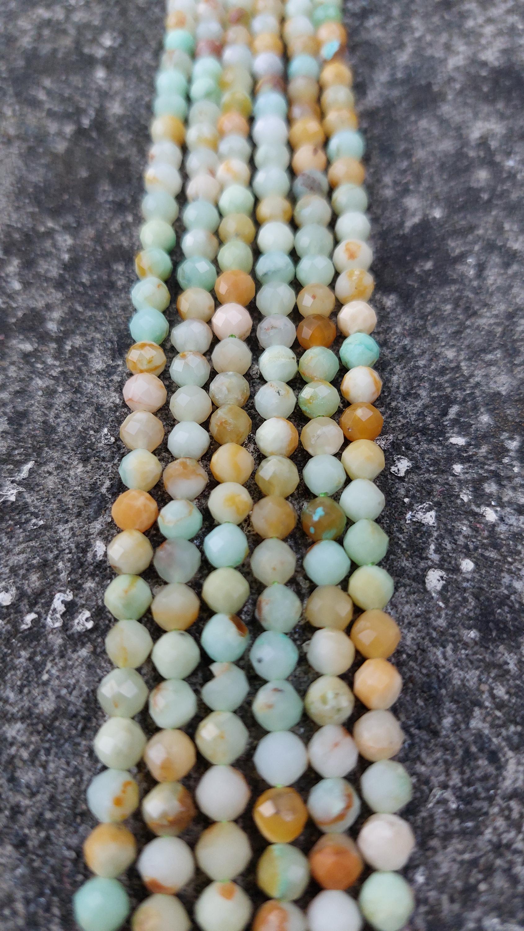 amazonite Faceted beads