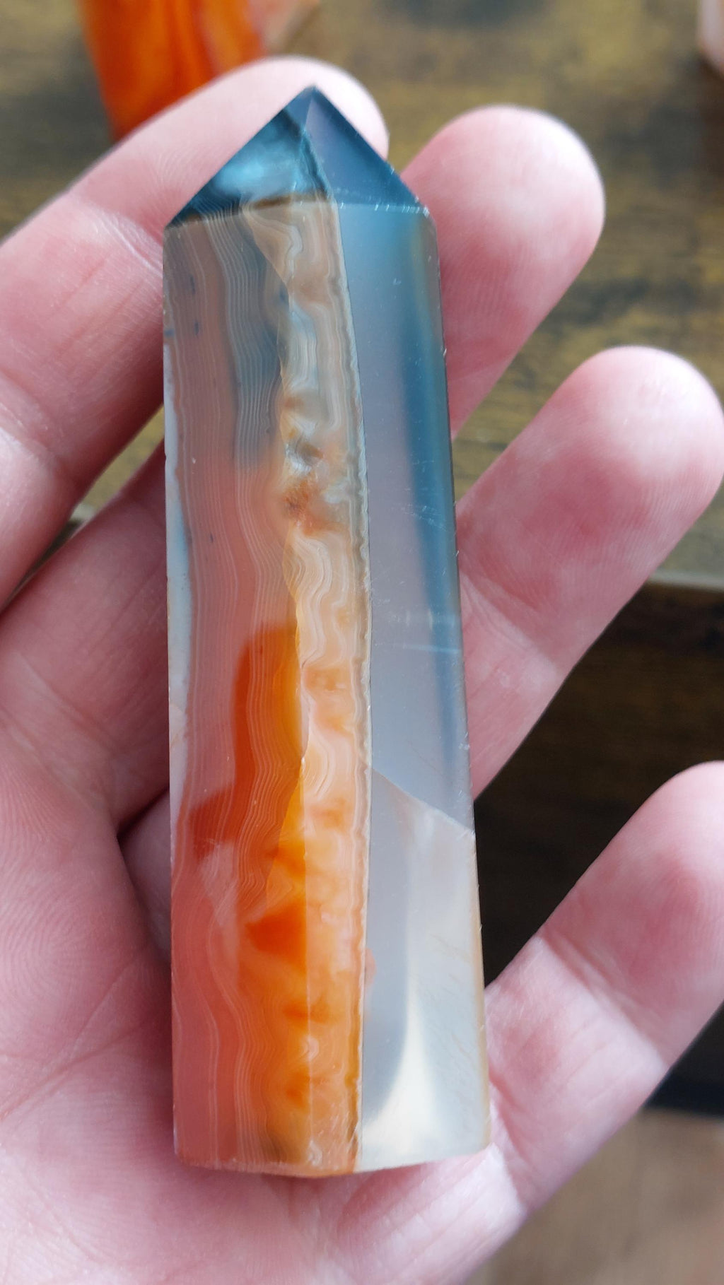 red agate tower