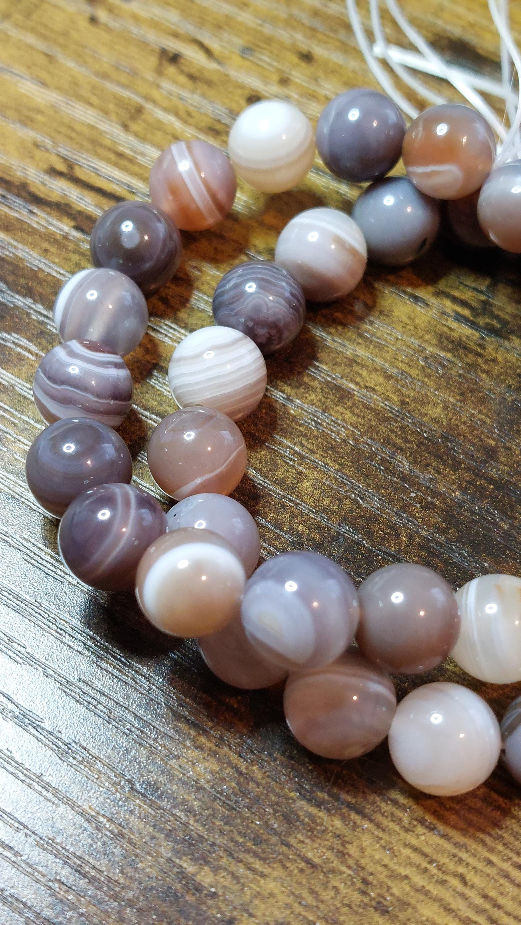 Botswana agate bracelet