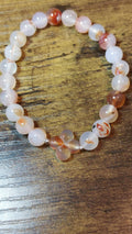 natural agate beaded bracelets