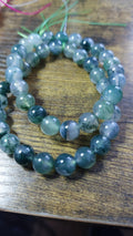 Grade A Moss Agate Bracelet 8mm